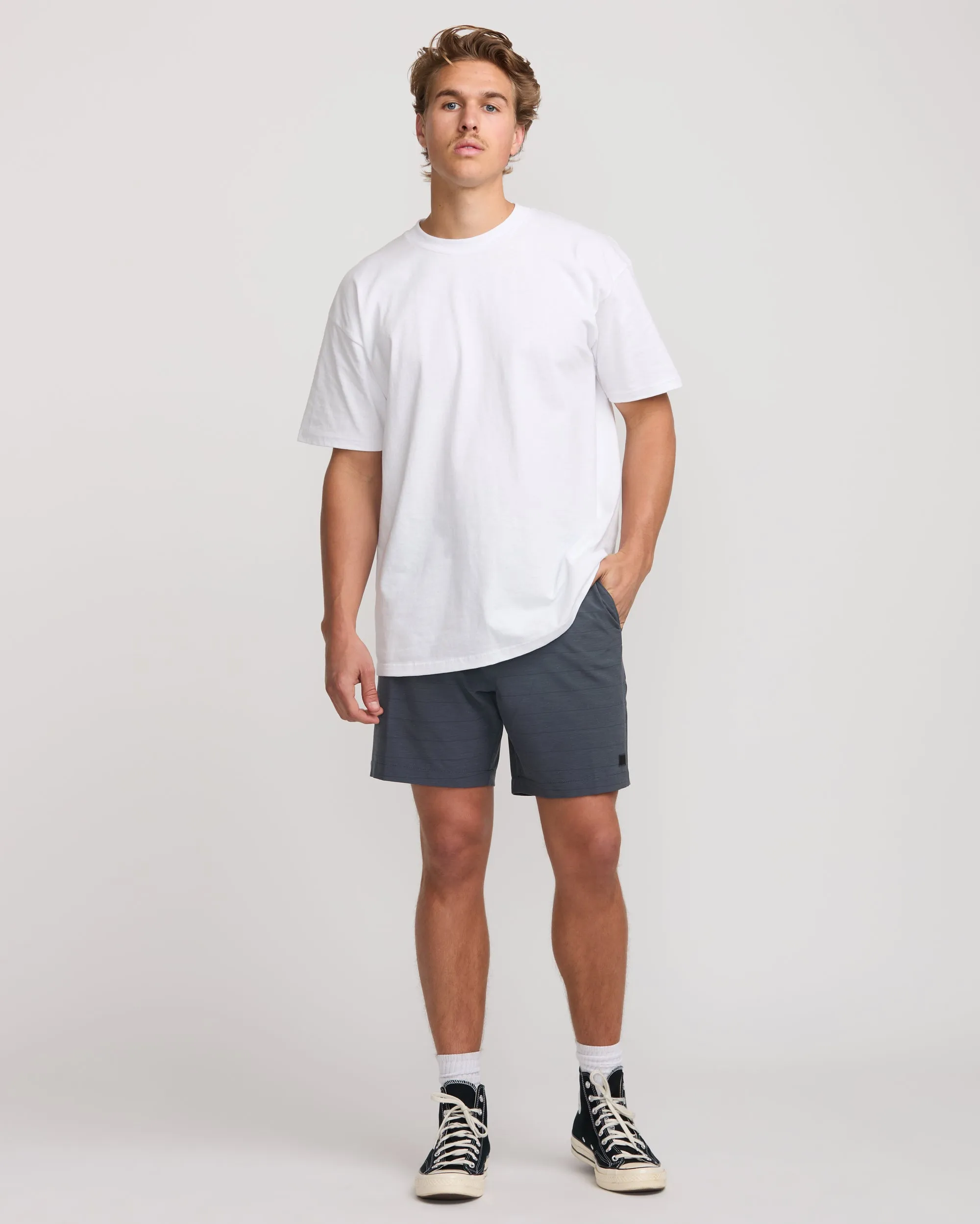 Crossfire Submersible 17" Hybrid Shorts - Aged Indigo Billabong