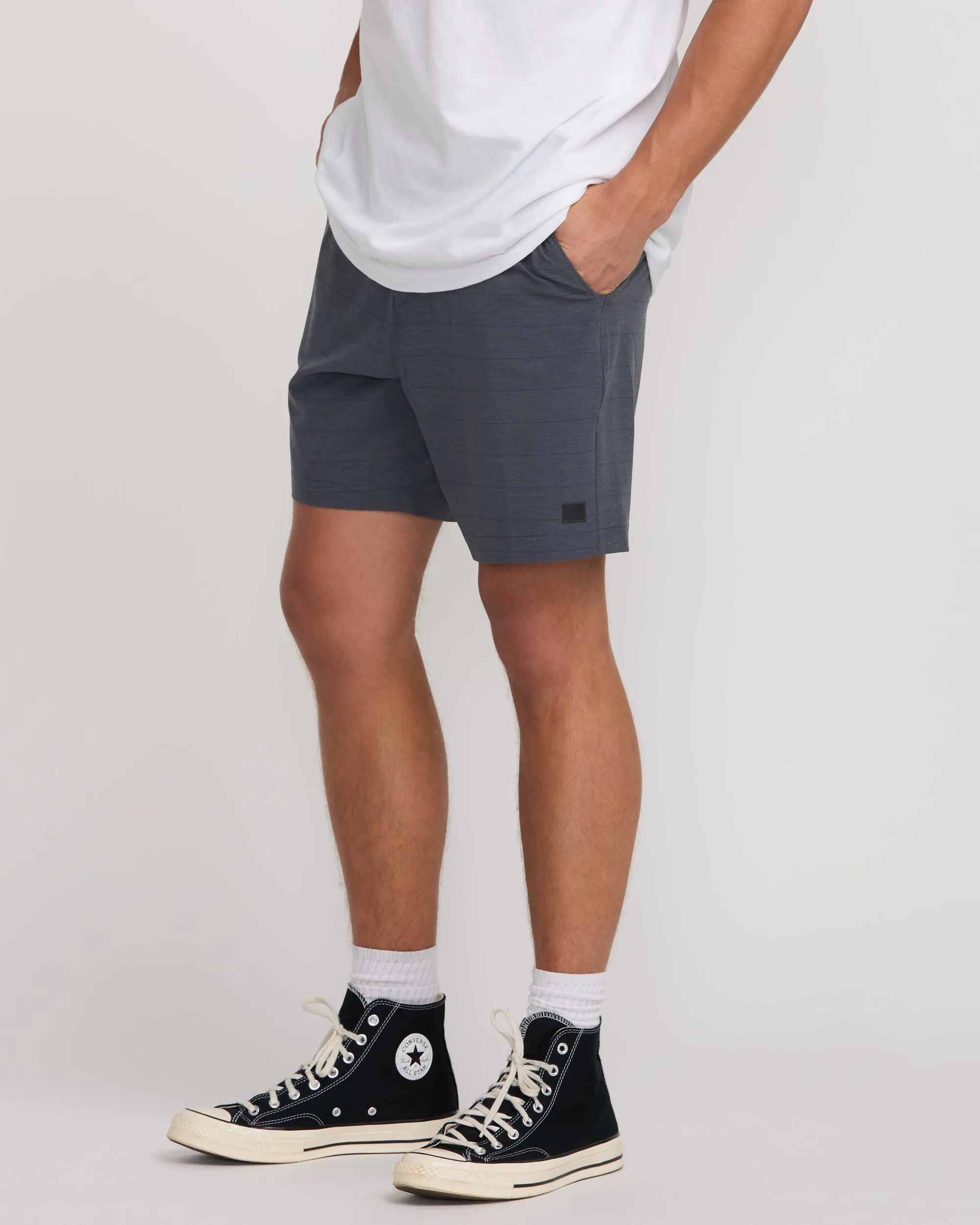 Crossfire Submersible 17" Hybrid Shorts - Aged Indigo Billabong