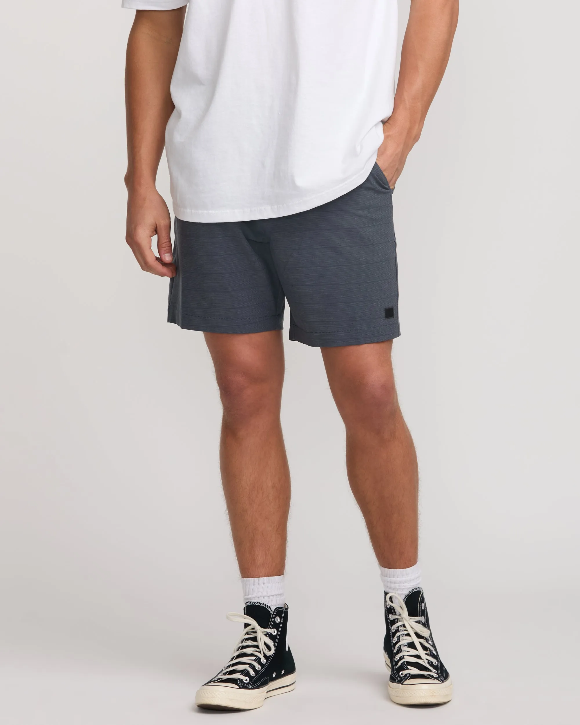 Crossfire Submersible 17" Hybrid Shorts - Aged Indigo Billabong