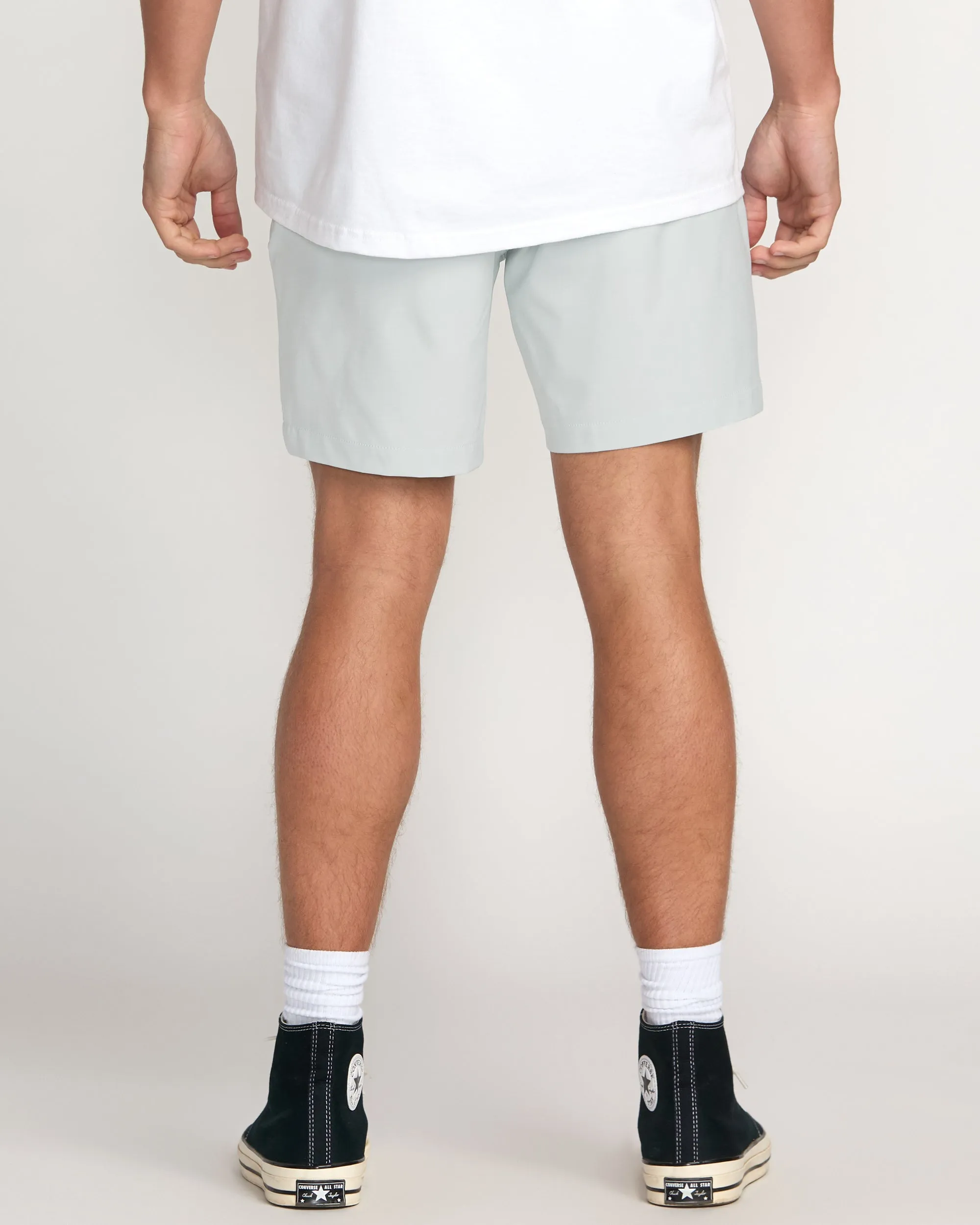 Crossfire Submersible 17" Hybrid Shorts - Ash Blue Billabong