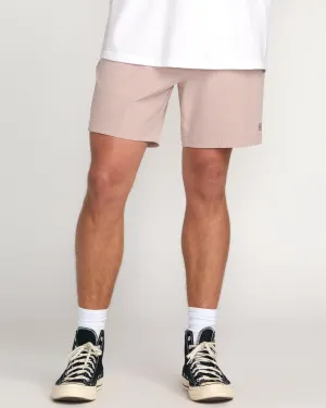 Crossfire Submersible 17" Hybrid Shorts - Dusty Pink Billabong