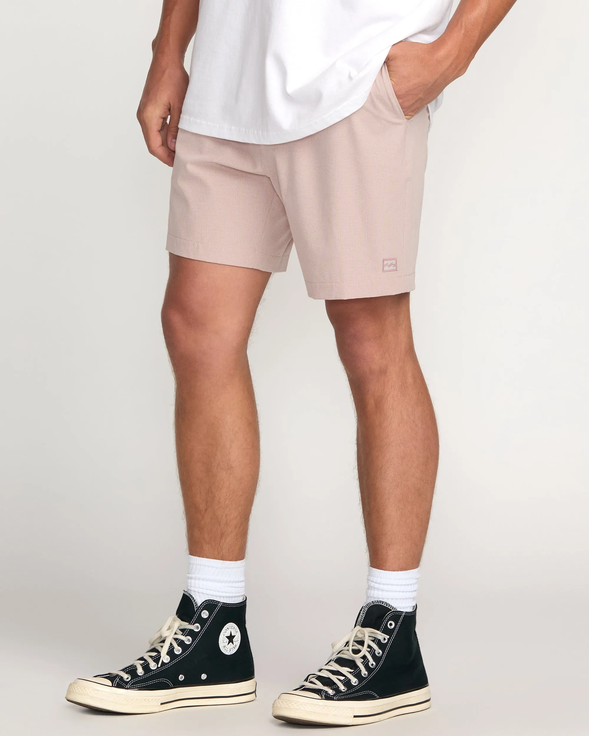 Crossfire Submersible 17" Hybrid Shorts - Dusty Pink Billabong