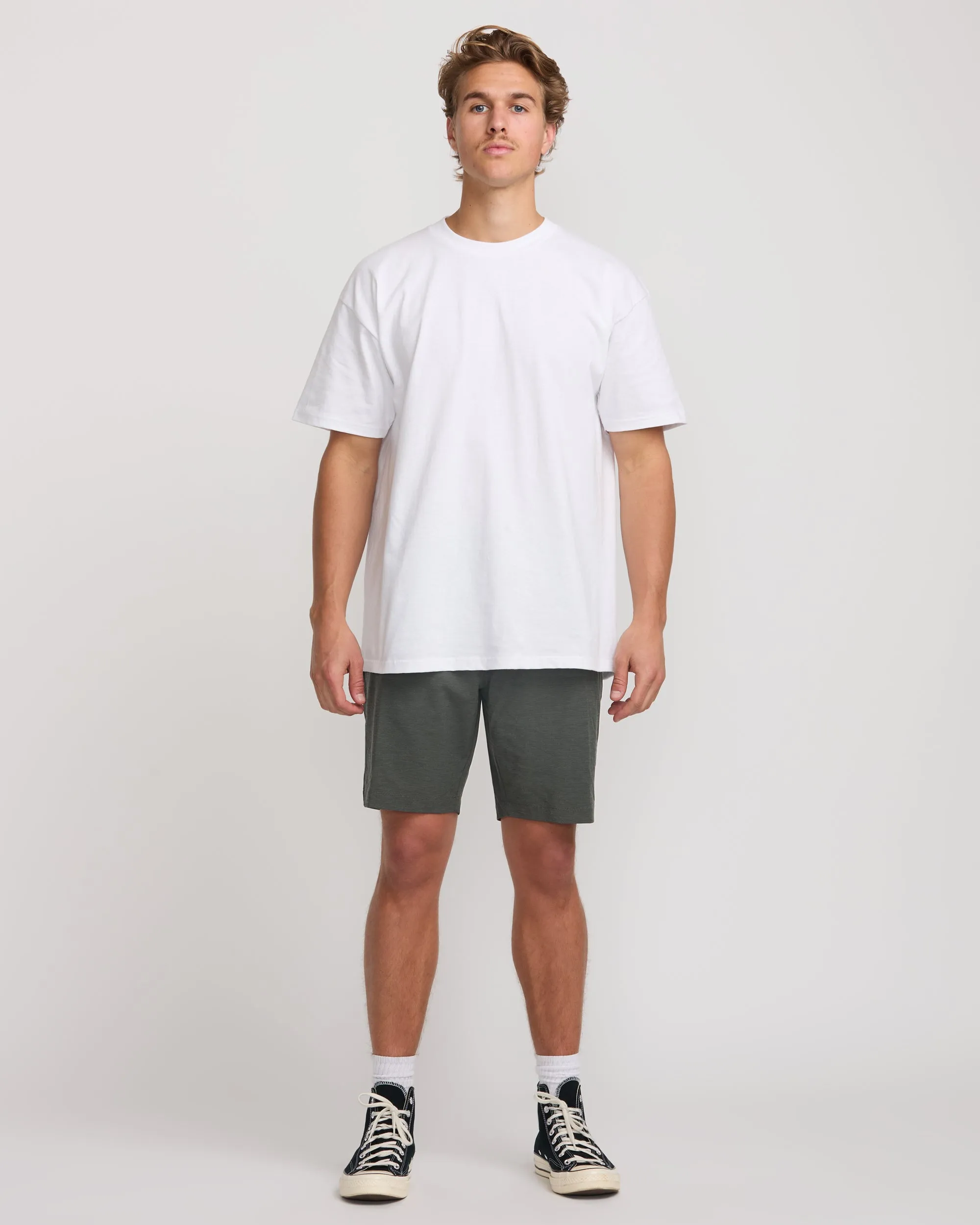Crossfire Submersible 19" Hybrid Shorts - Asphalt Billabong