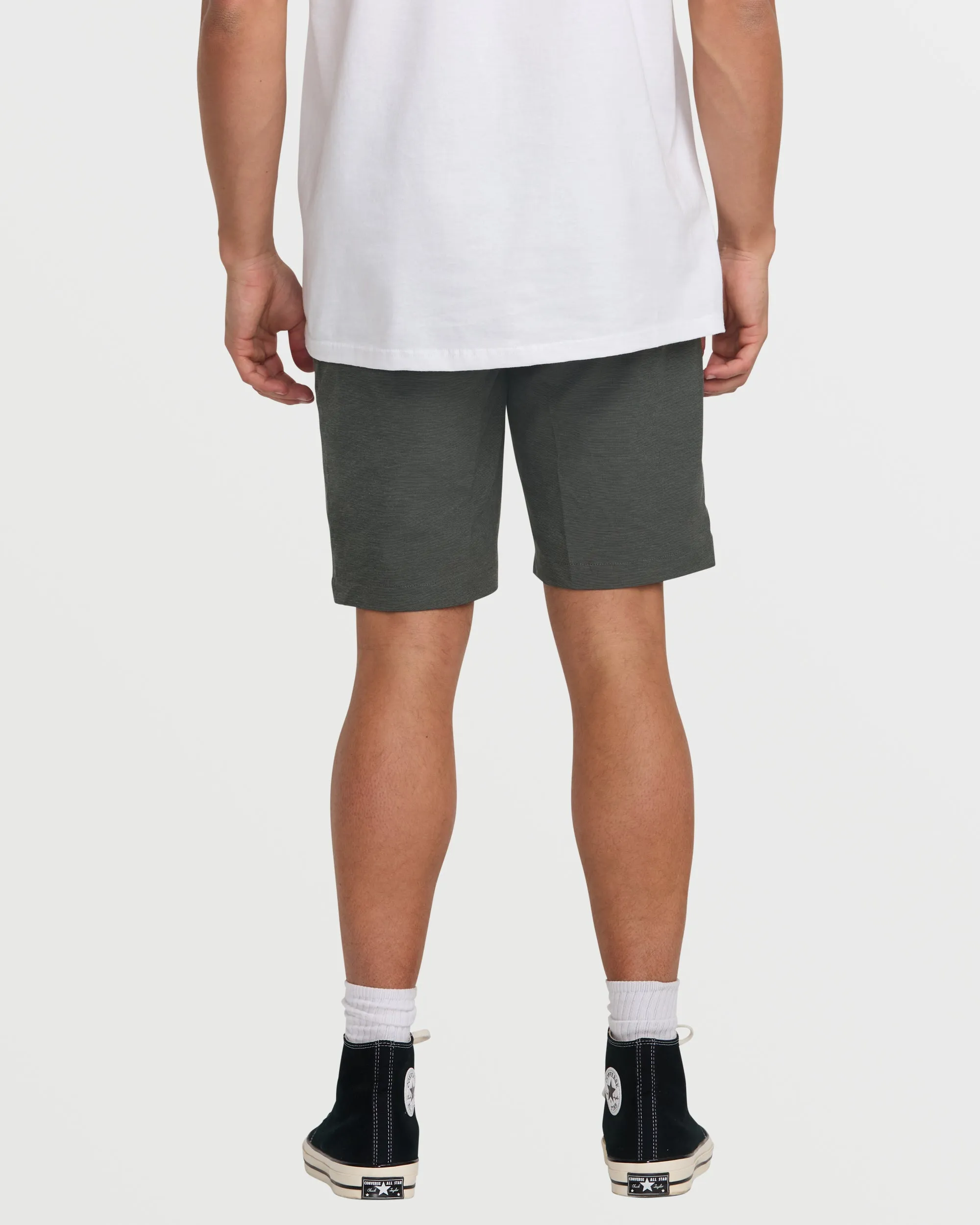 Crossfire Submersible 19" Hybrid Shorts - Asphalt Billabong