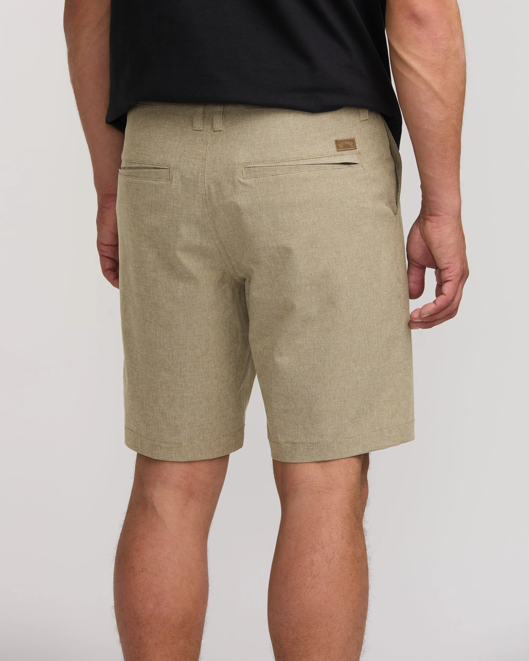 Crossfire Submersible 19" Hybrid Shorts - Khaki Billabong