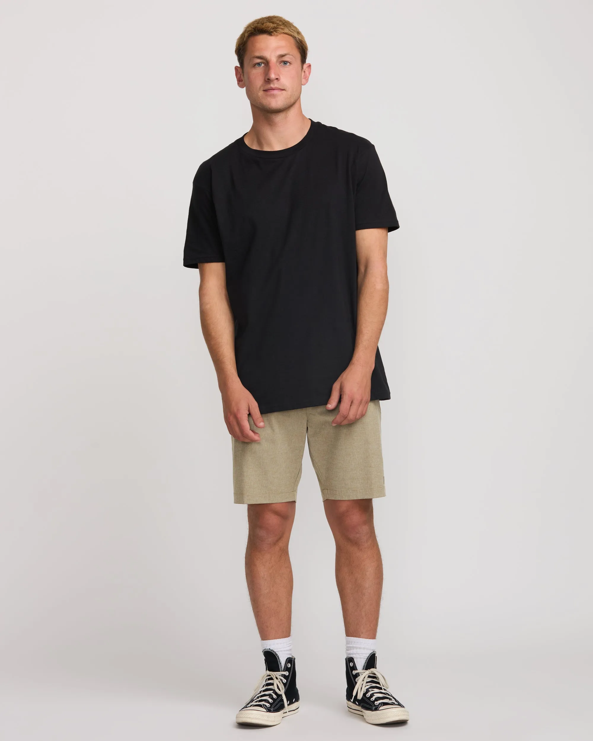 Crossfire Submersible 19" Hybrid Shorts - Khaki Billabong