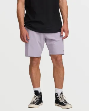 Crossfire Submersible 19" Hybrid Shorts - Light Purple Billabong