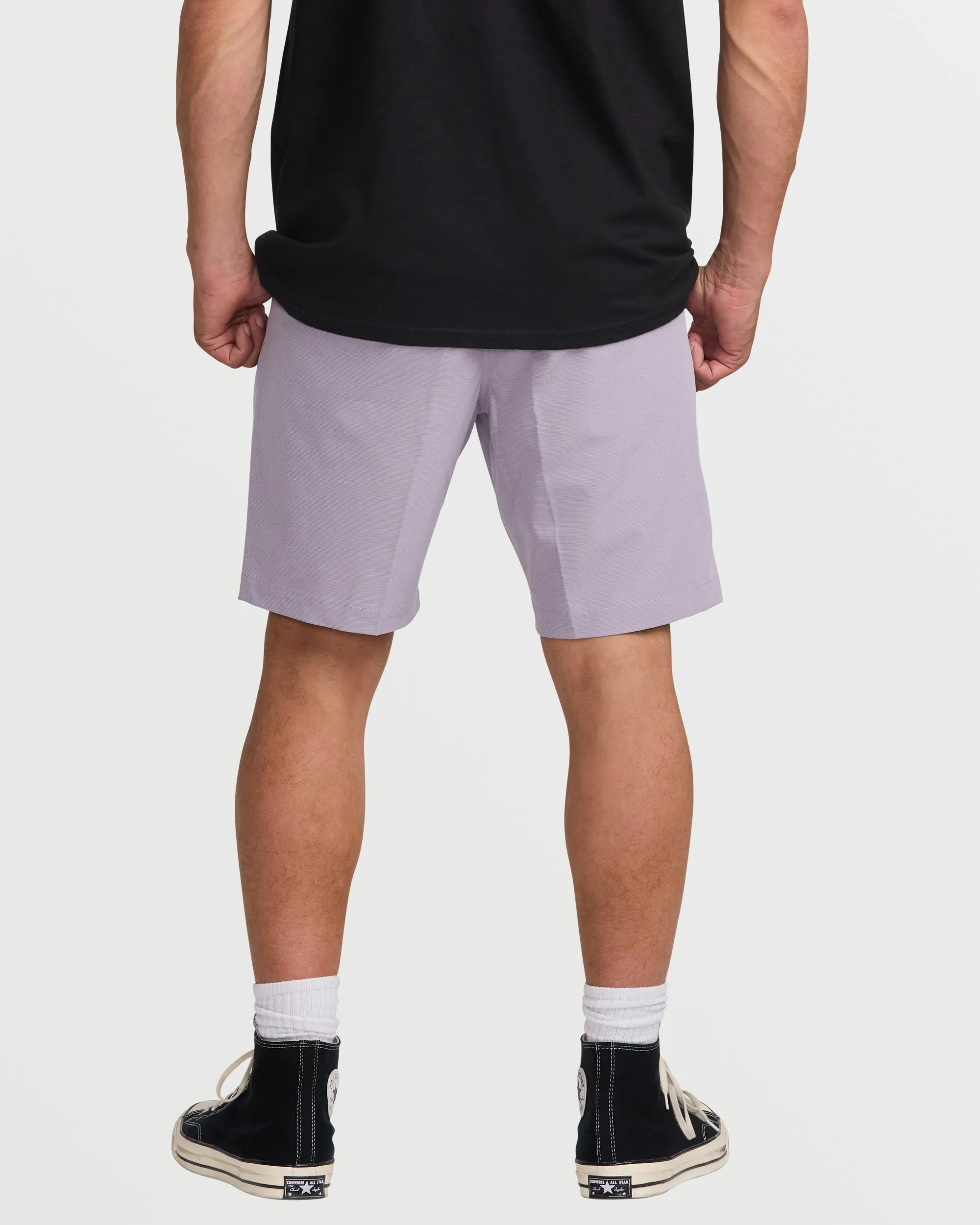 Crossfire Submersible 19" Hybrid Shorts - Light Purple Billabong