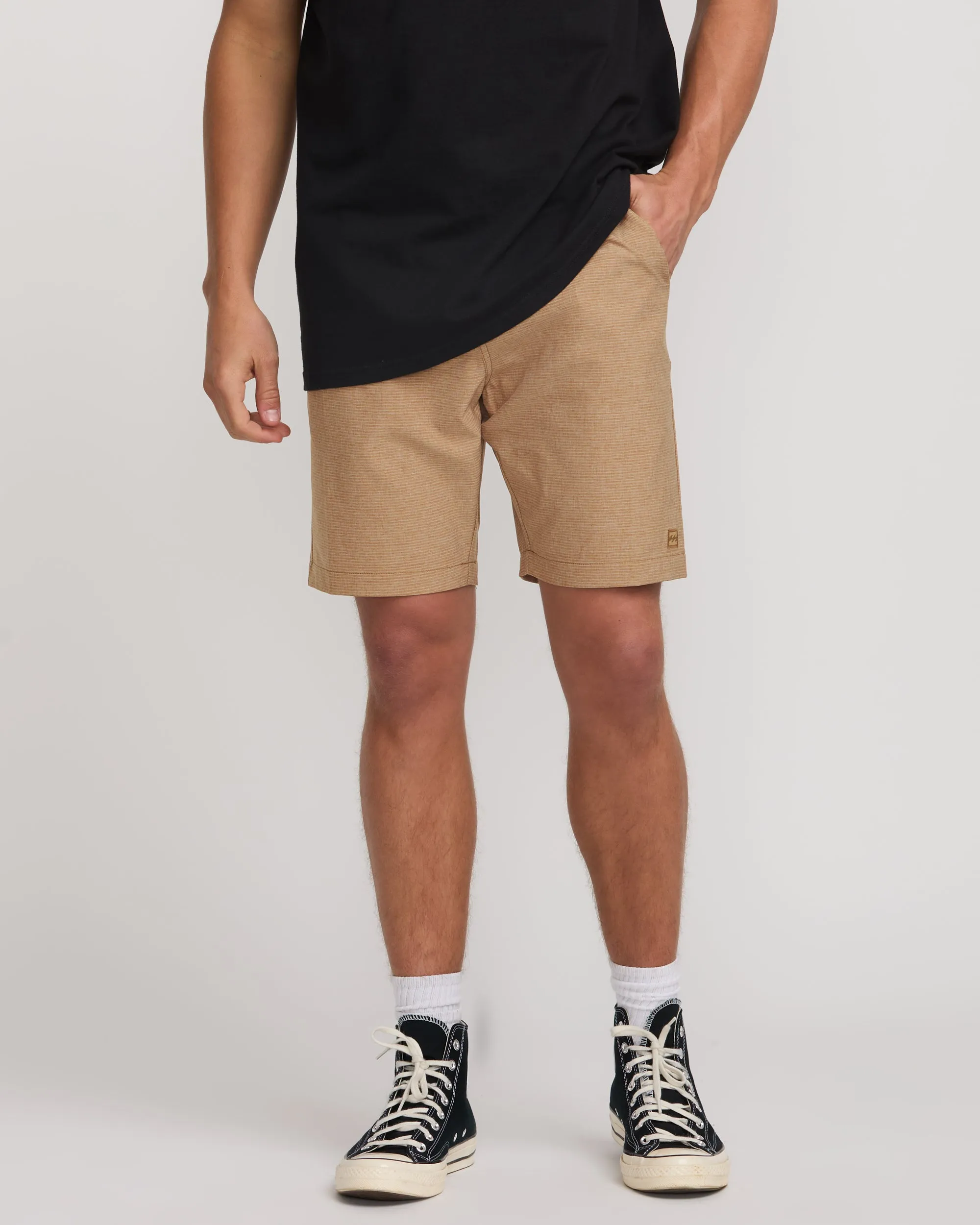 Crossfire Submersible 19" Hybrid Shorts - Tobacco Billabong