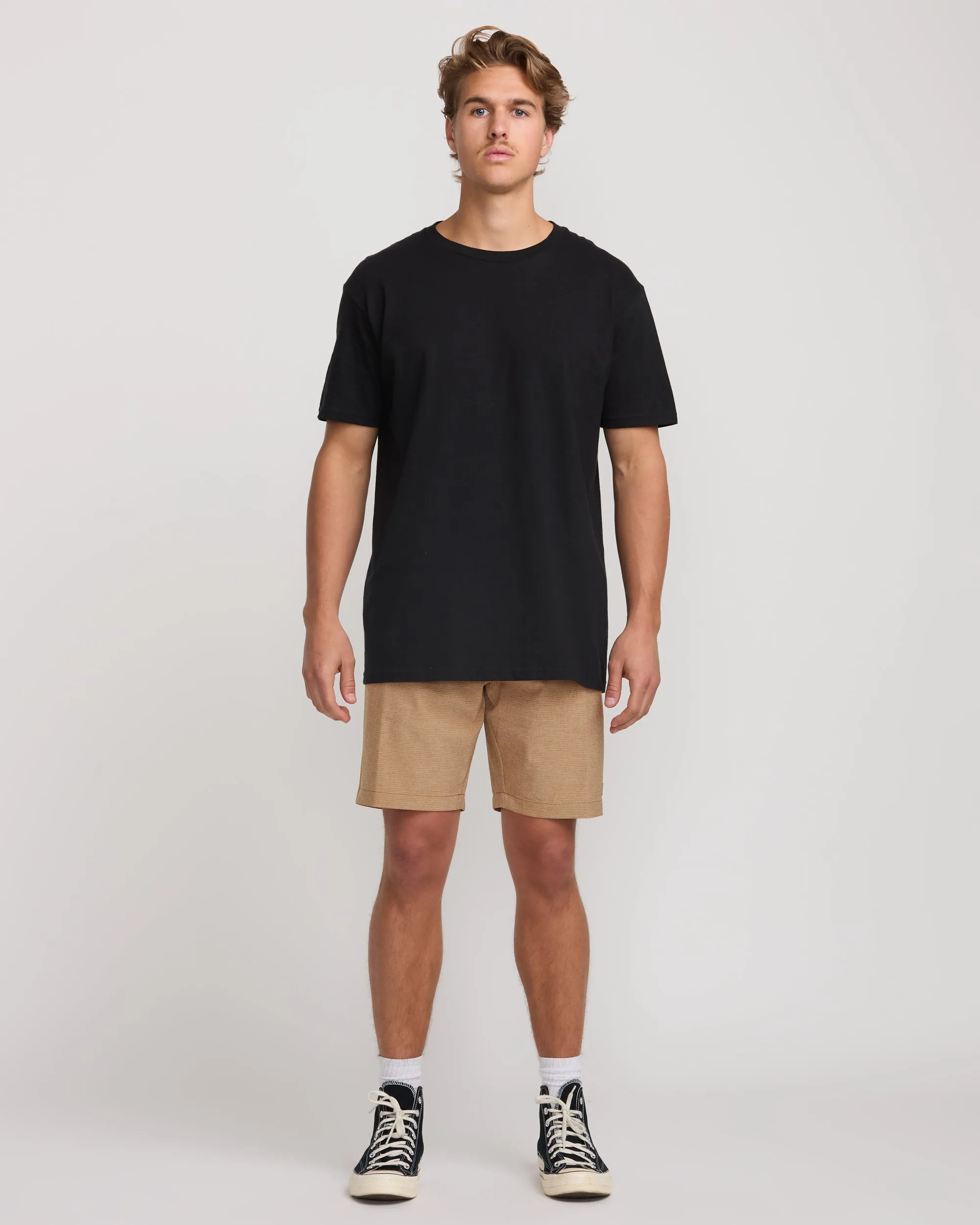 Crossfire Submersible 19" Hybrid Shorts - Tobacco Billabong