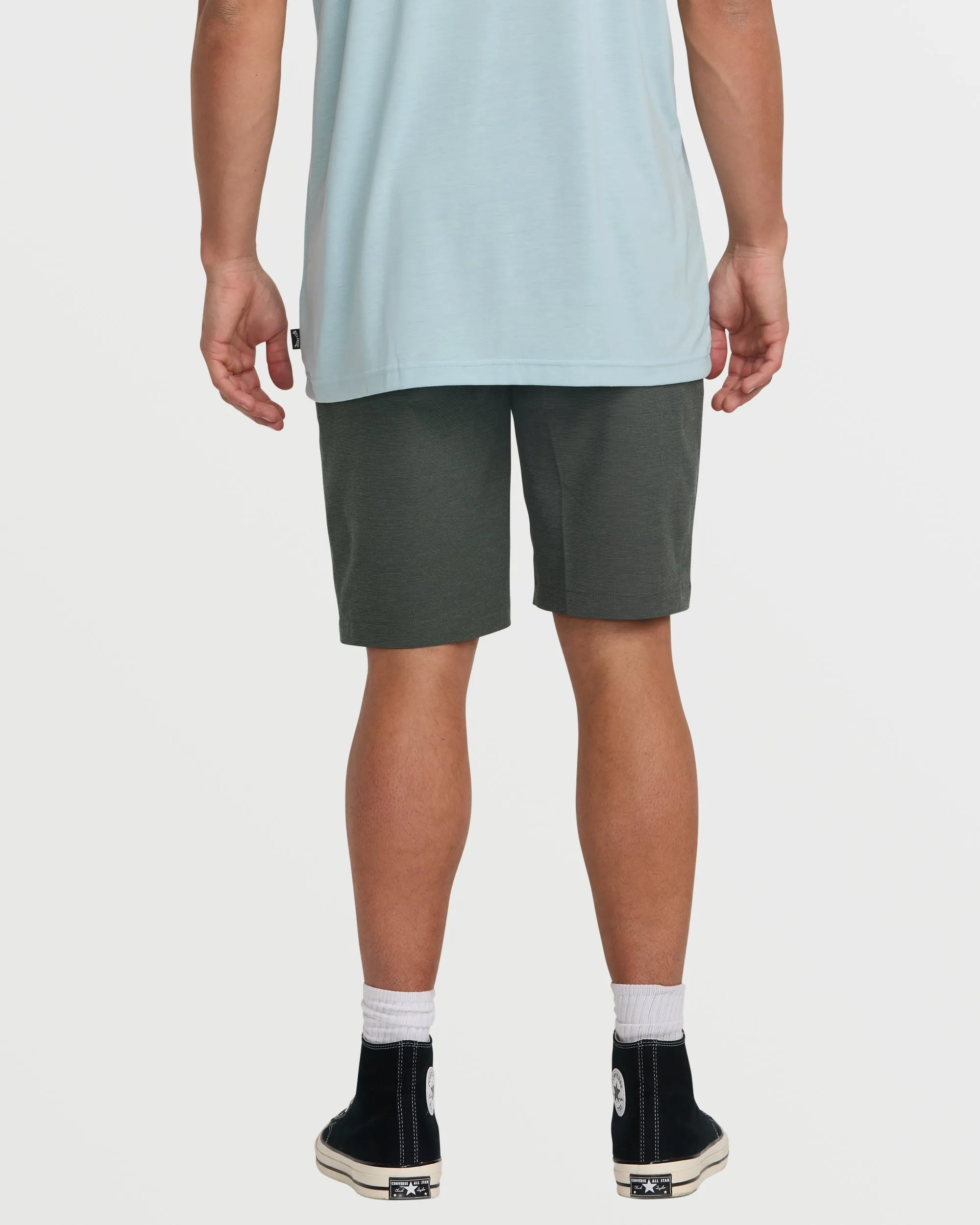 Crossfire Submersible 21" Hybrid Shorts - Asphalt Billabong