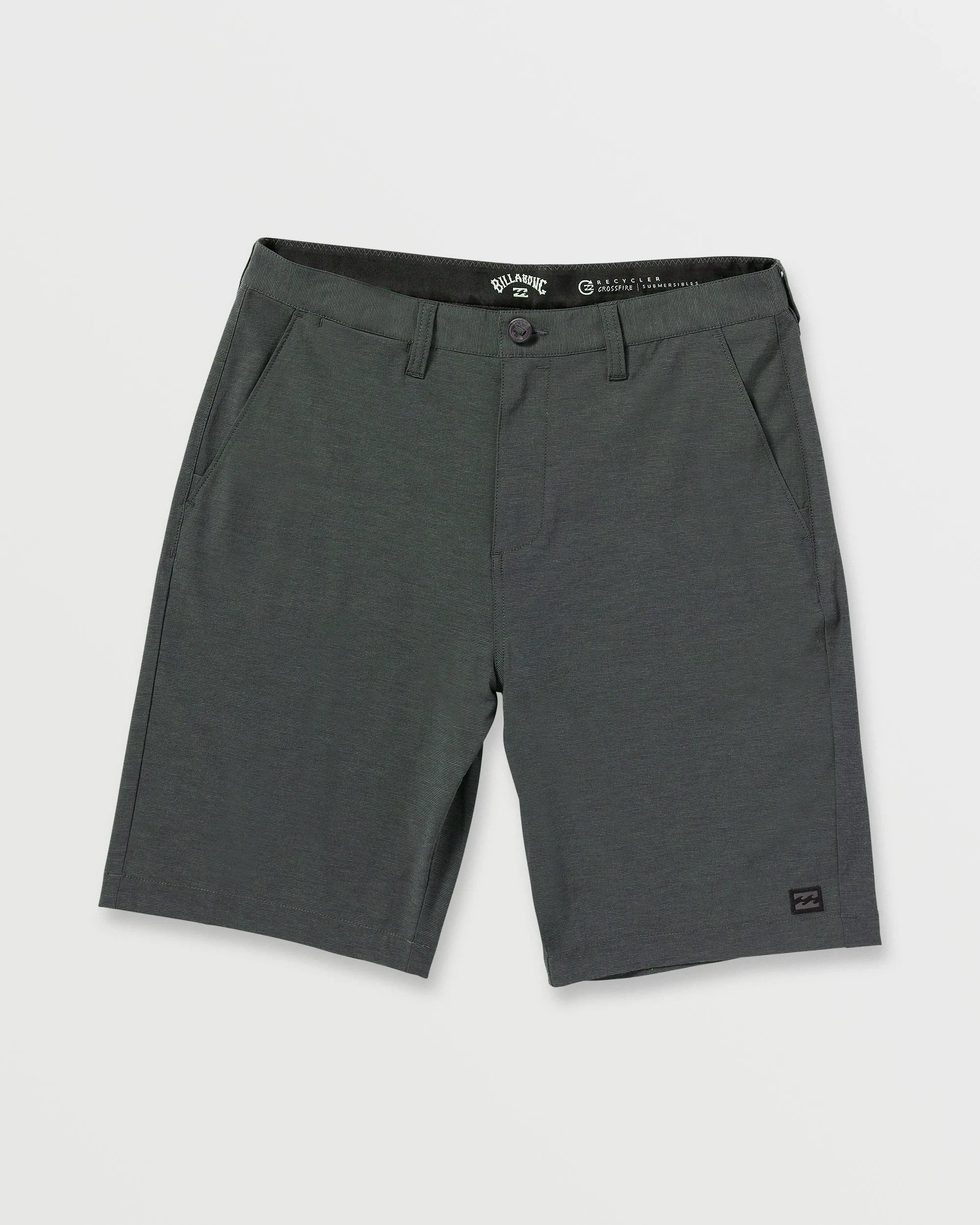 Crossfire Submersible 21" Hybrid Shorts - Asphalt Billabong