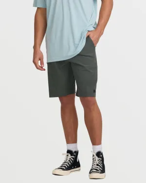 Crossfire Submersible 21" Hybrid Shorts - Asphalt Billabong