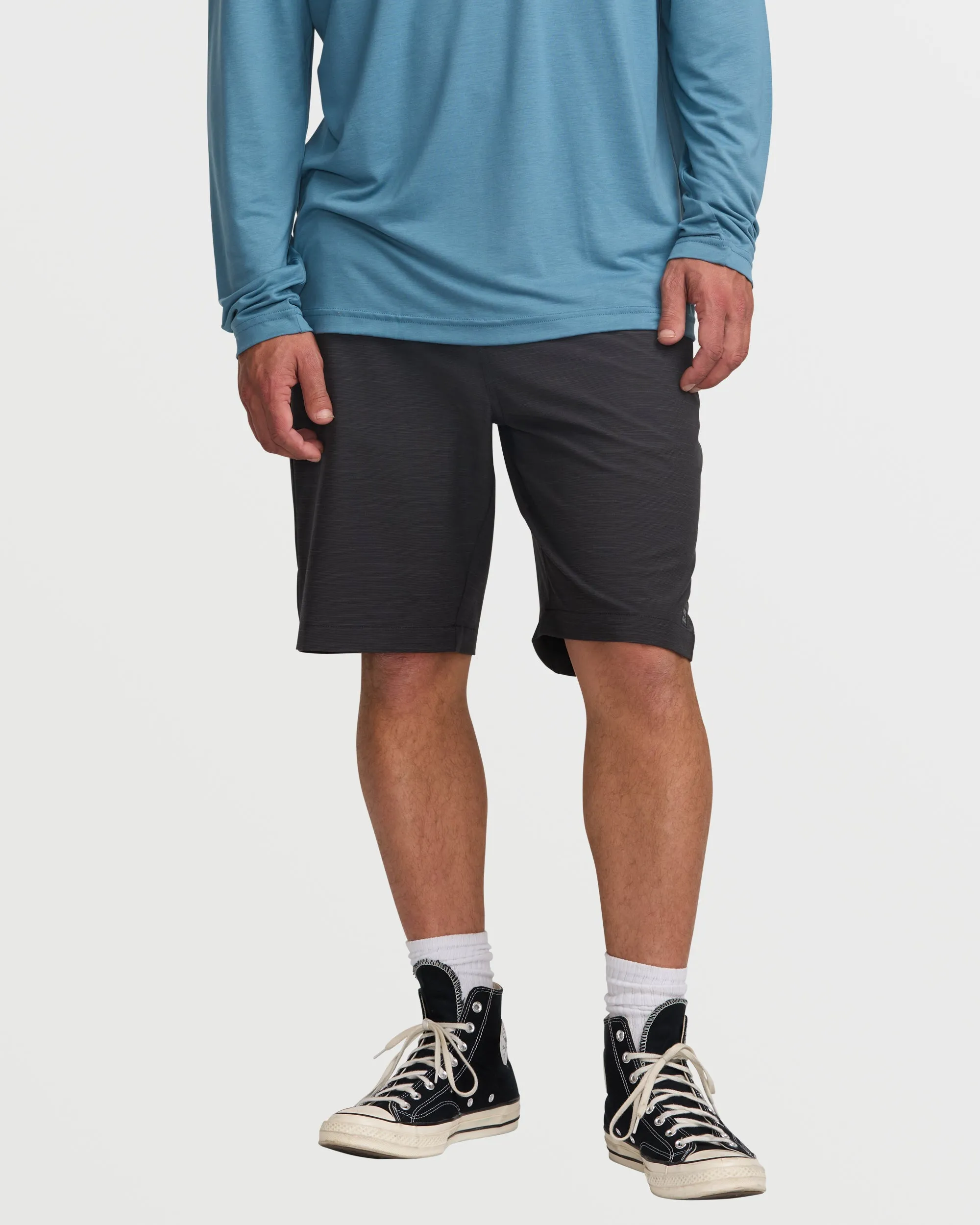 Crossfire Submersible 21" Hybrid Shorts - Black Billabong