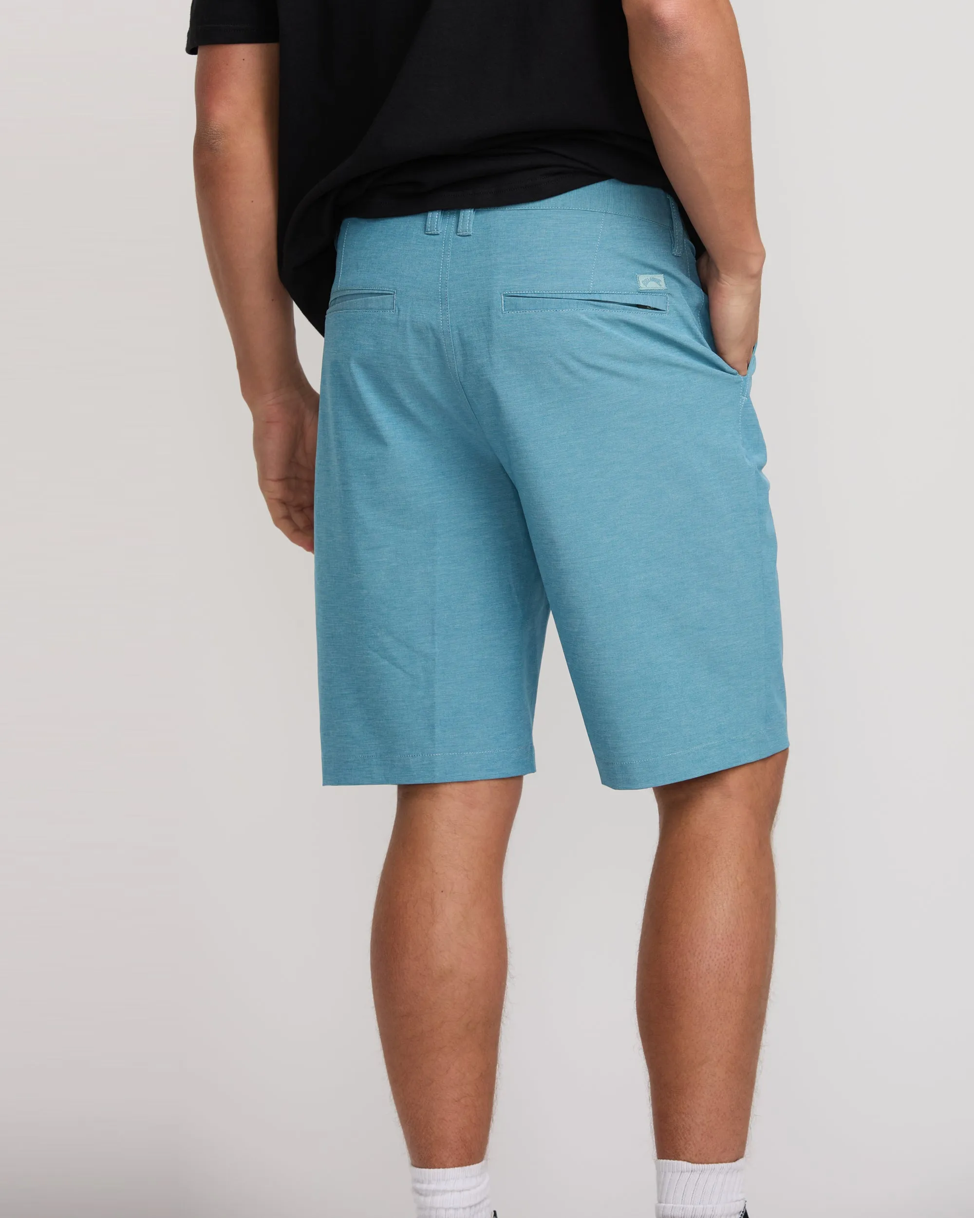 Crossfire Submersible 21" Hybrid Shorts - Glacier Blue Billabong