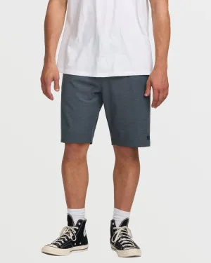 Crossfire Submersible 21" Hybrid Shorts - Navy Billabong