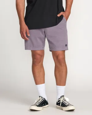 Crossfire Wave Wash Submersible 18" Hybrid Shorts - Light Purple Billabong