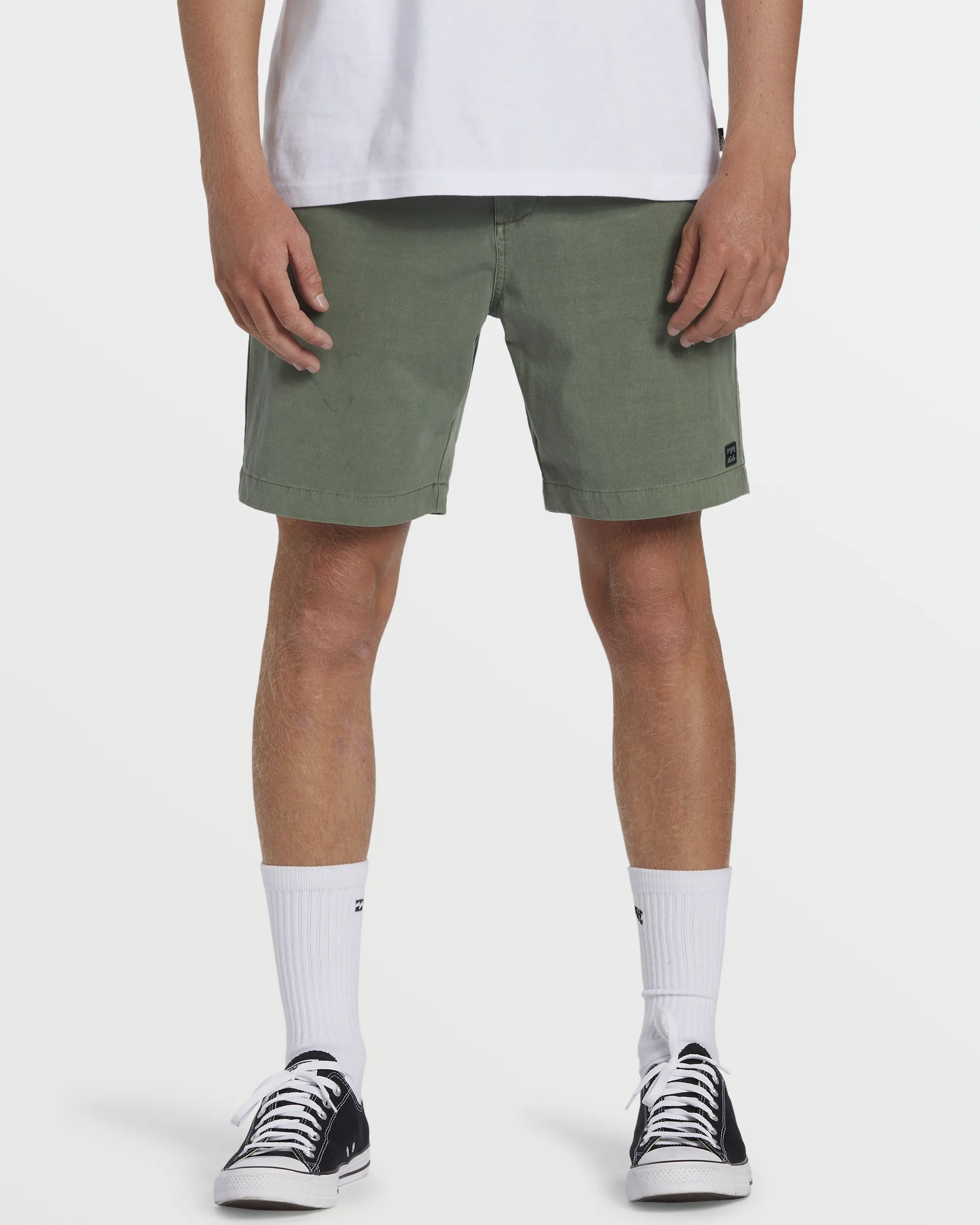 Crossfire Wave Wash Submersible 18" Hybrid Shorts - Sage Billabong