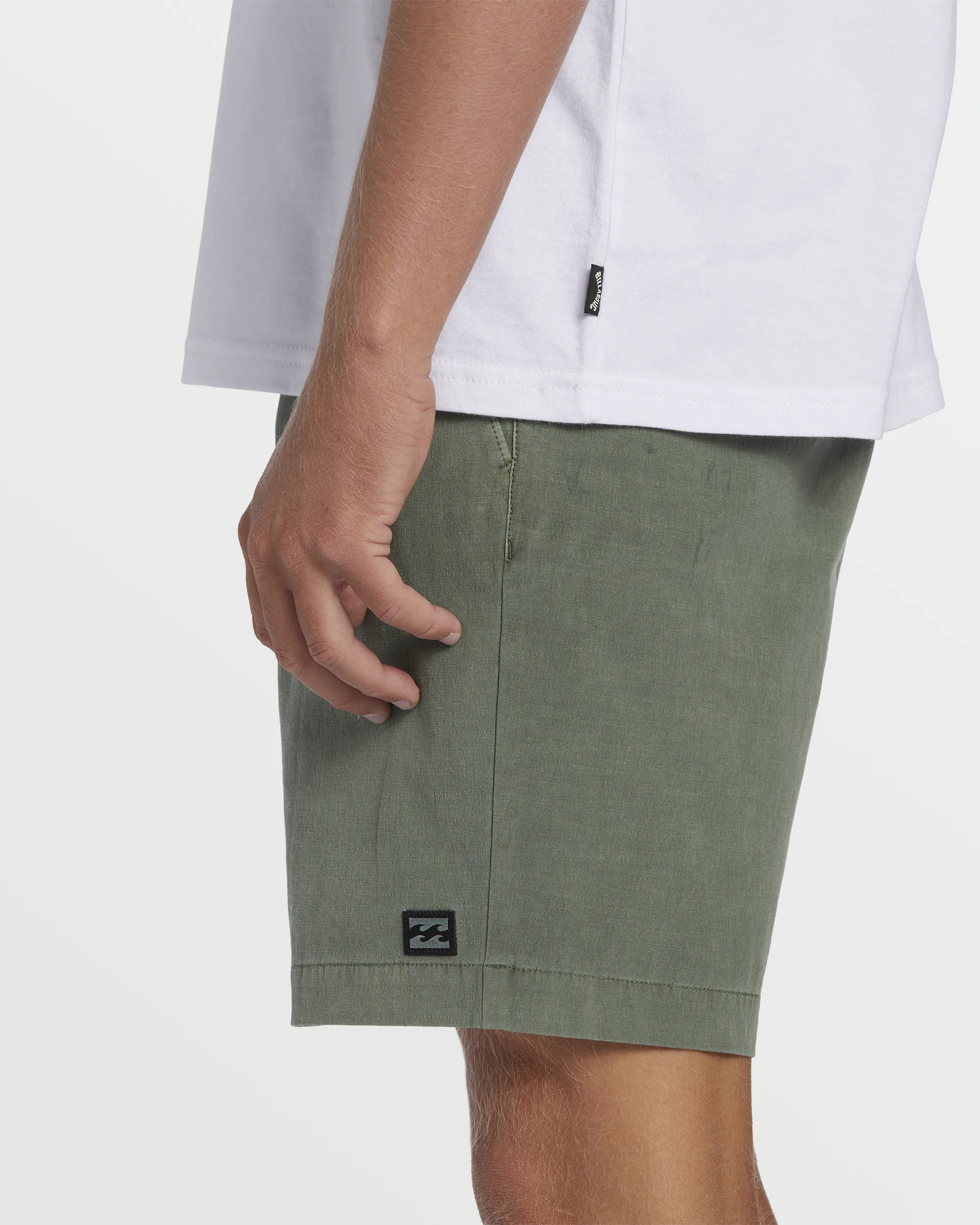 Crossfire Wave Wash Submersible 18" Hybrid Shorts - Sage Billabong