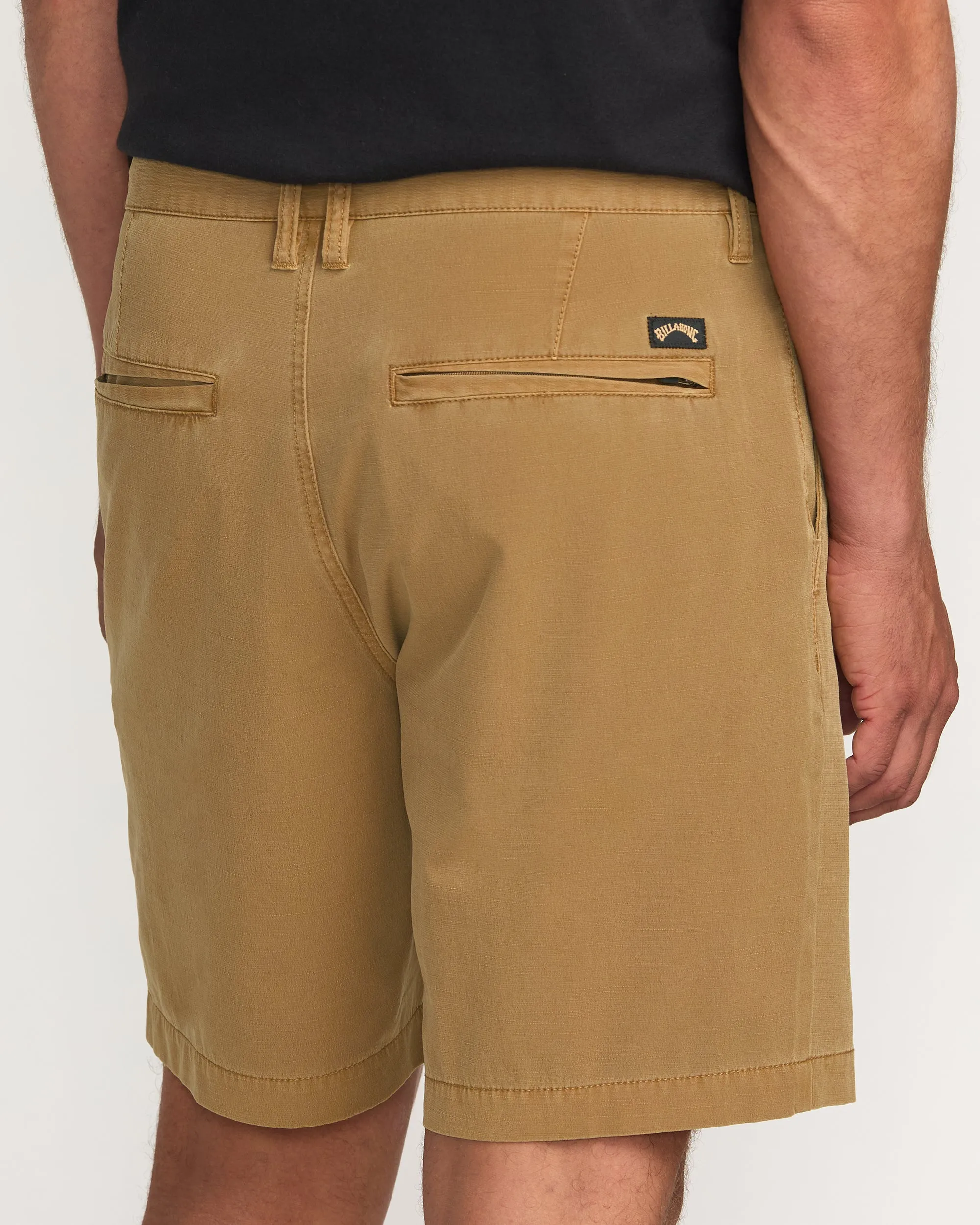 Crossfire Wave Wash Submersible 18" Hybrid Shorts - Tobacco Billabong