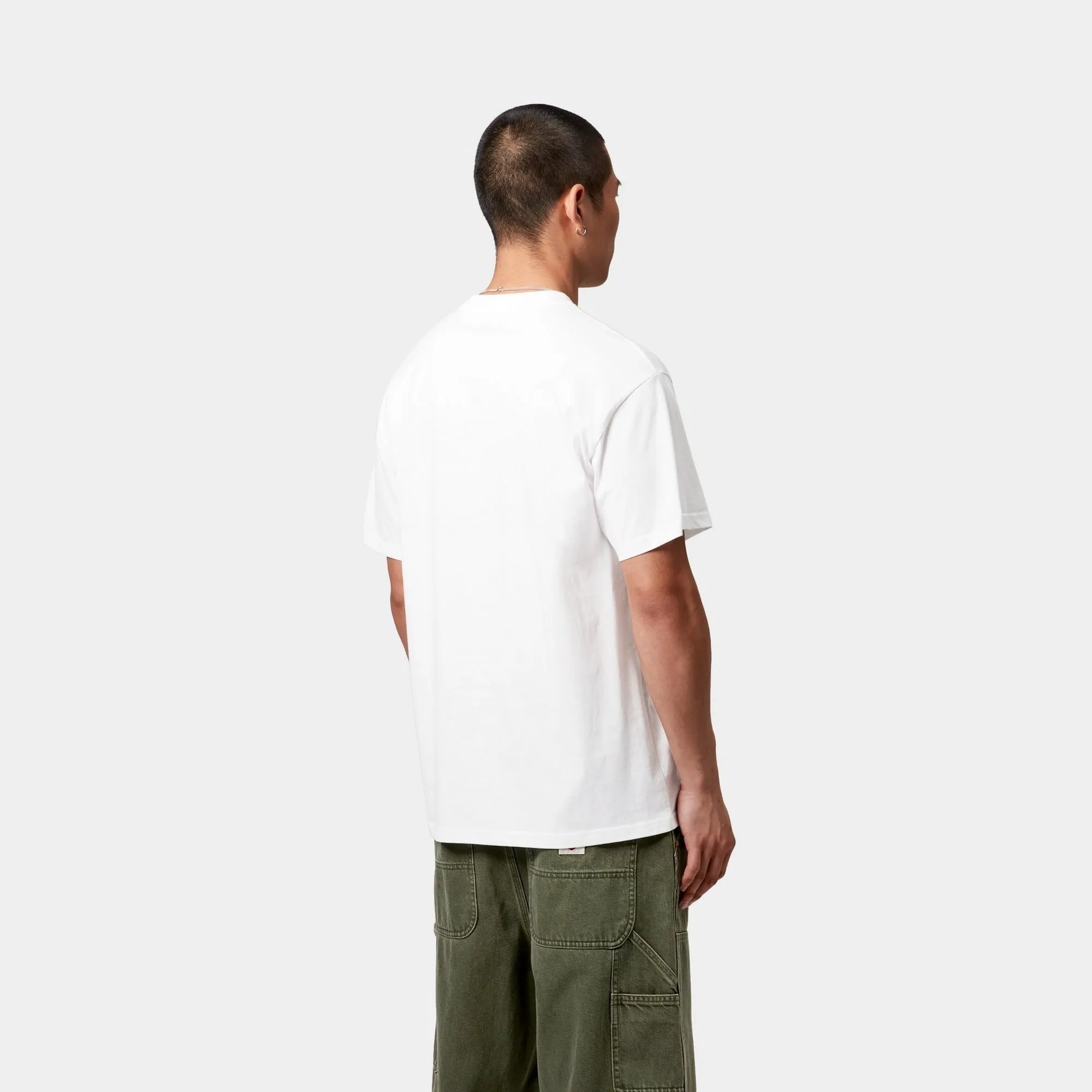 Crown Pocket T-Shirt | White Carhartt WIP