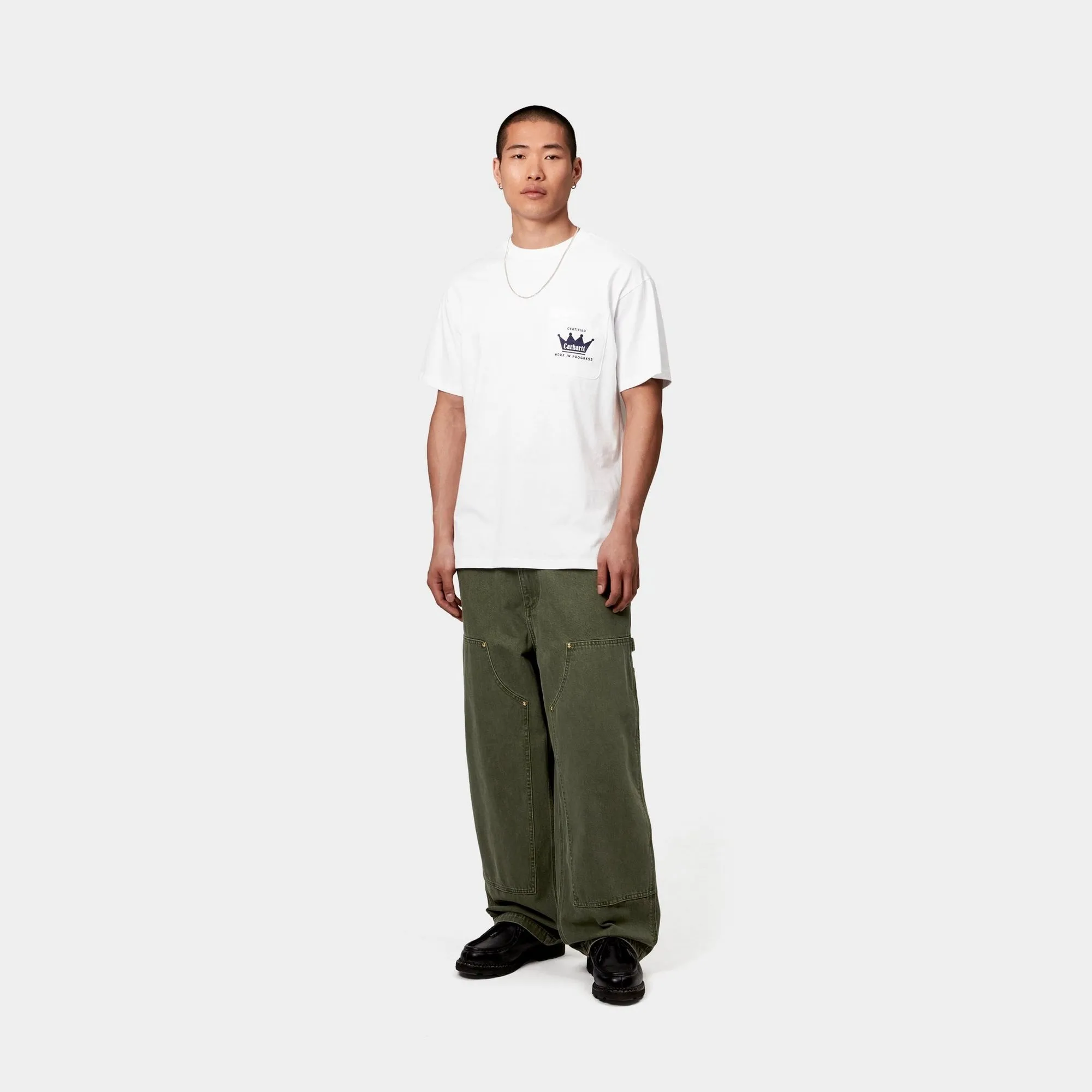 Crown Pocket T-Shirt | White Carhartt WIP
