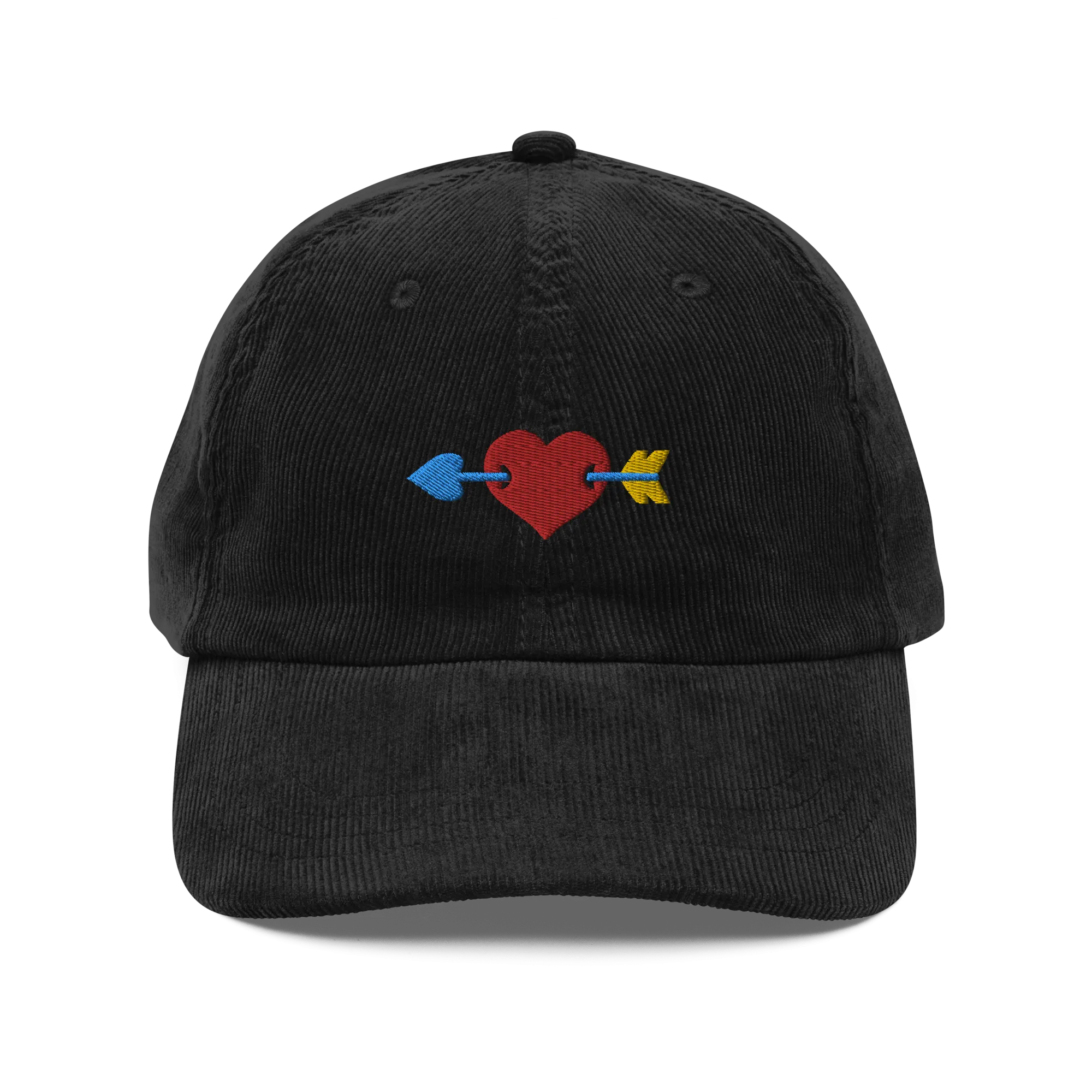 Cupid Heart Corduroy Cap