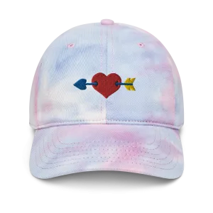 Cupid Heart Tie Dye Hat
