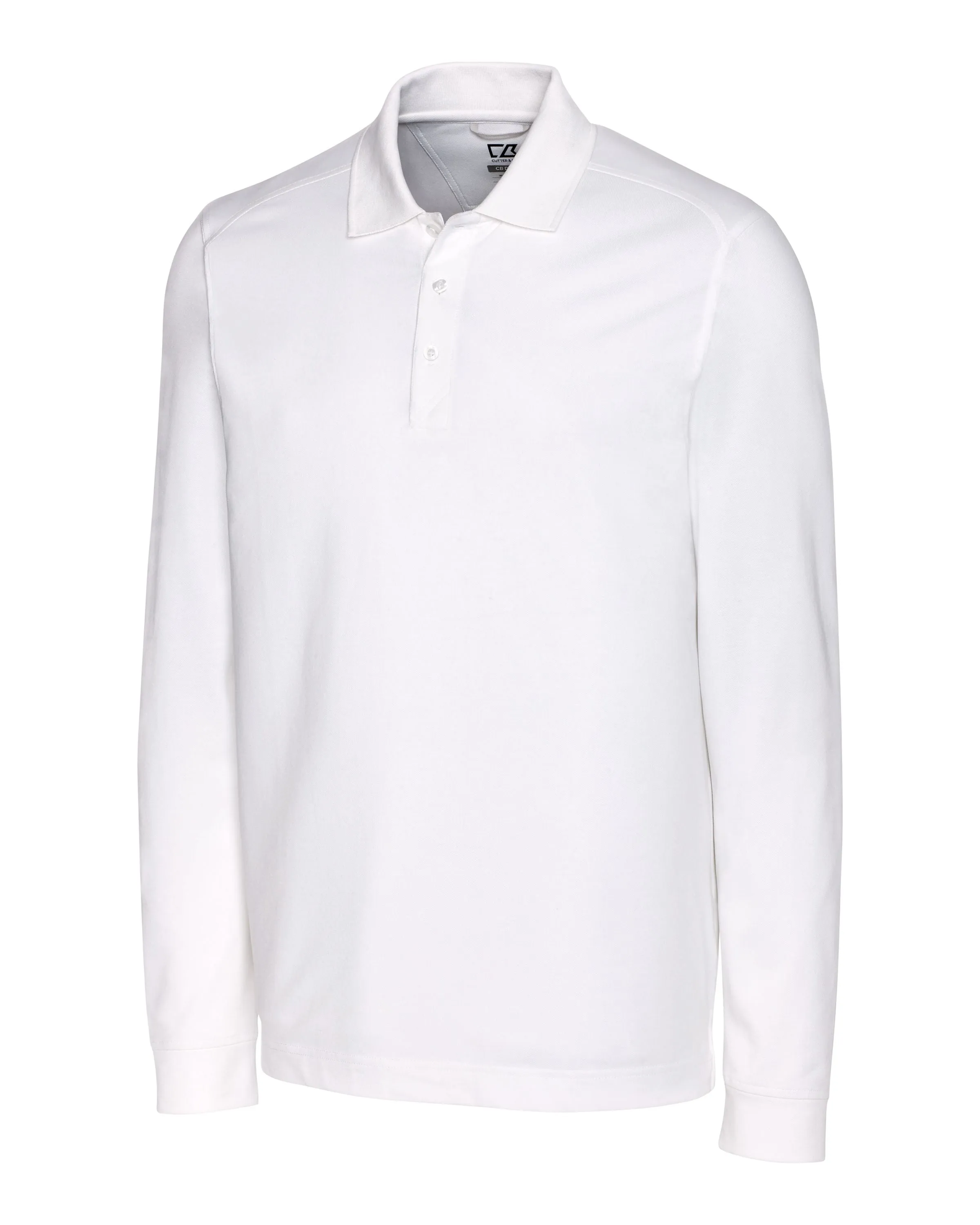 Cutter & Buck Advantage Tri-Blend Pique Long Sleeve Polo