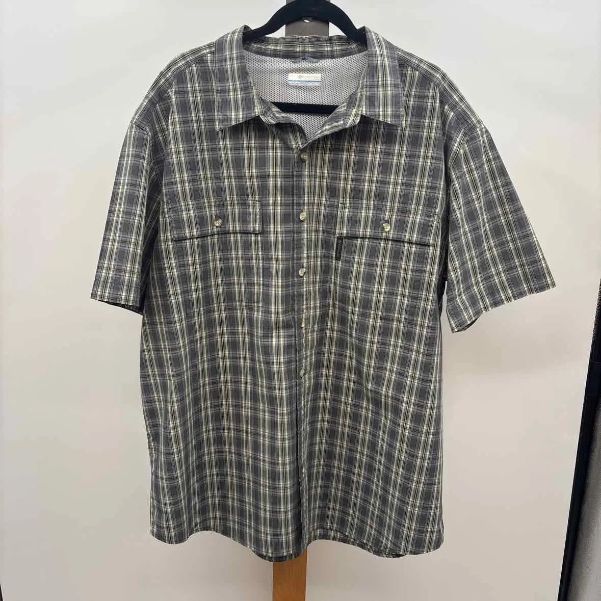 Cutter & Buck Men's Size XXL Blue Polyester Long Sleeve Shirt