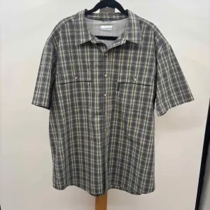 Cutter & Buck Men's Size XXL Blue Polyester Long Sleeve Shirt