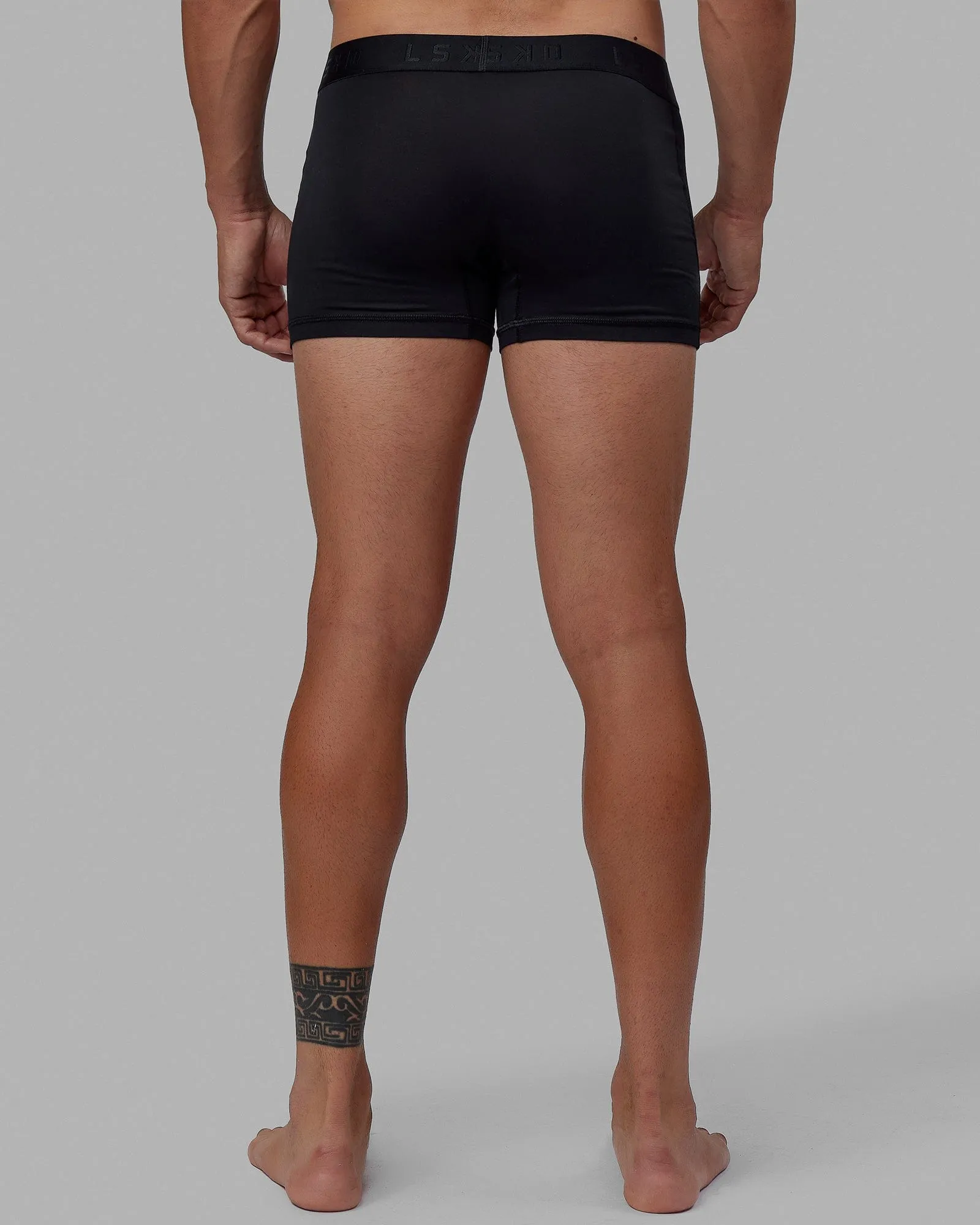 Daily Trunks 3-Pack - Black-Black/Dark Grey Marl-Black/Lt Grey Marl-Black