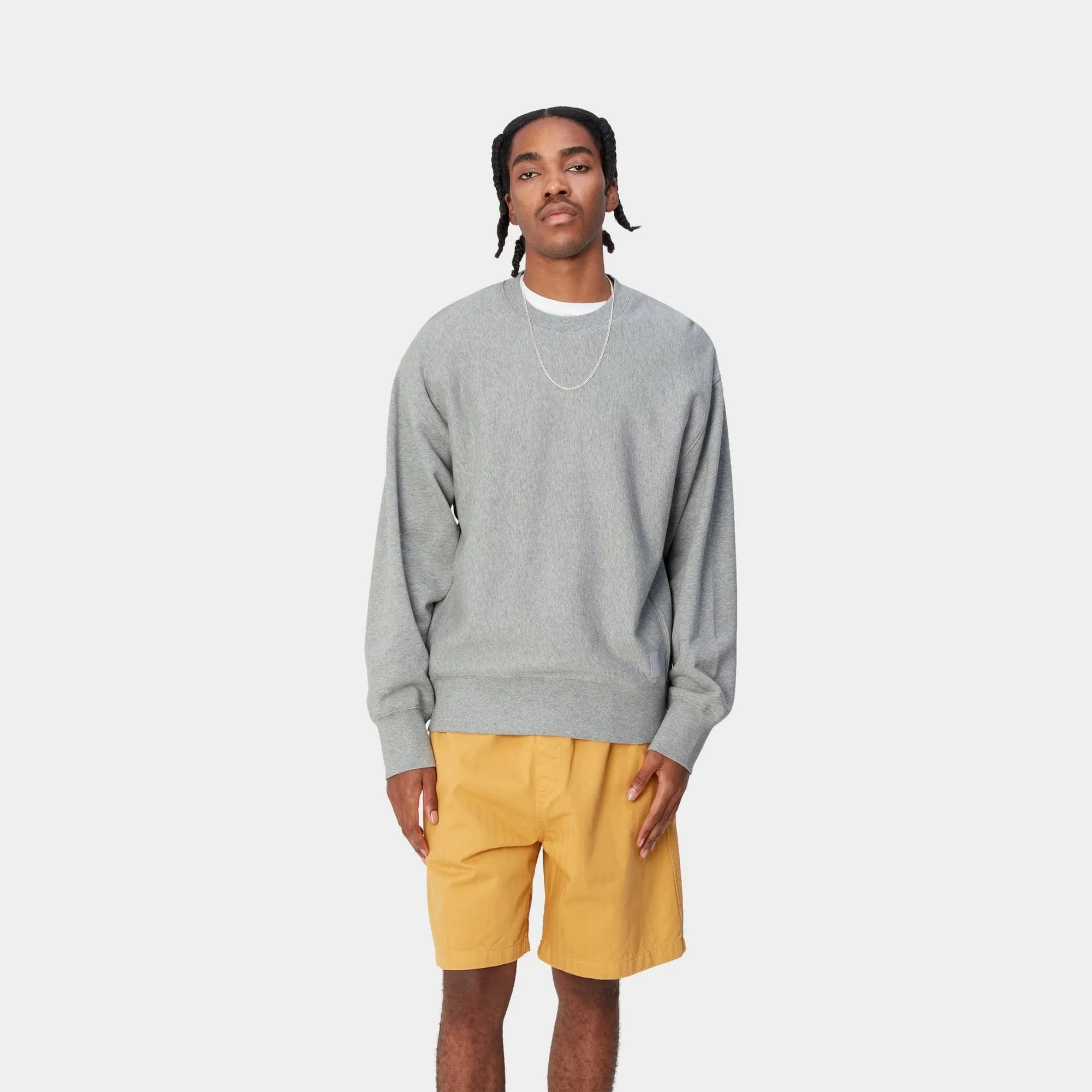 Dawson Sweatshirt | Grey Heather Carhartt WIP