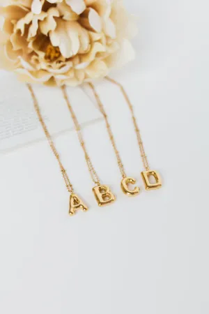 Daydreaming Initial Necklace