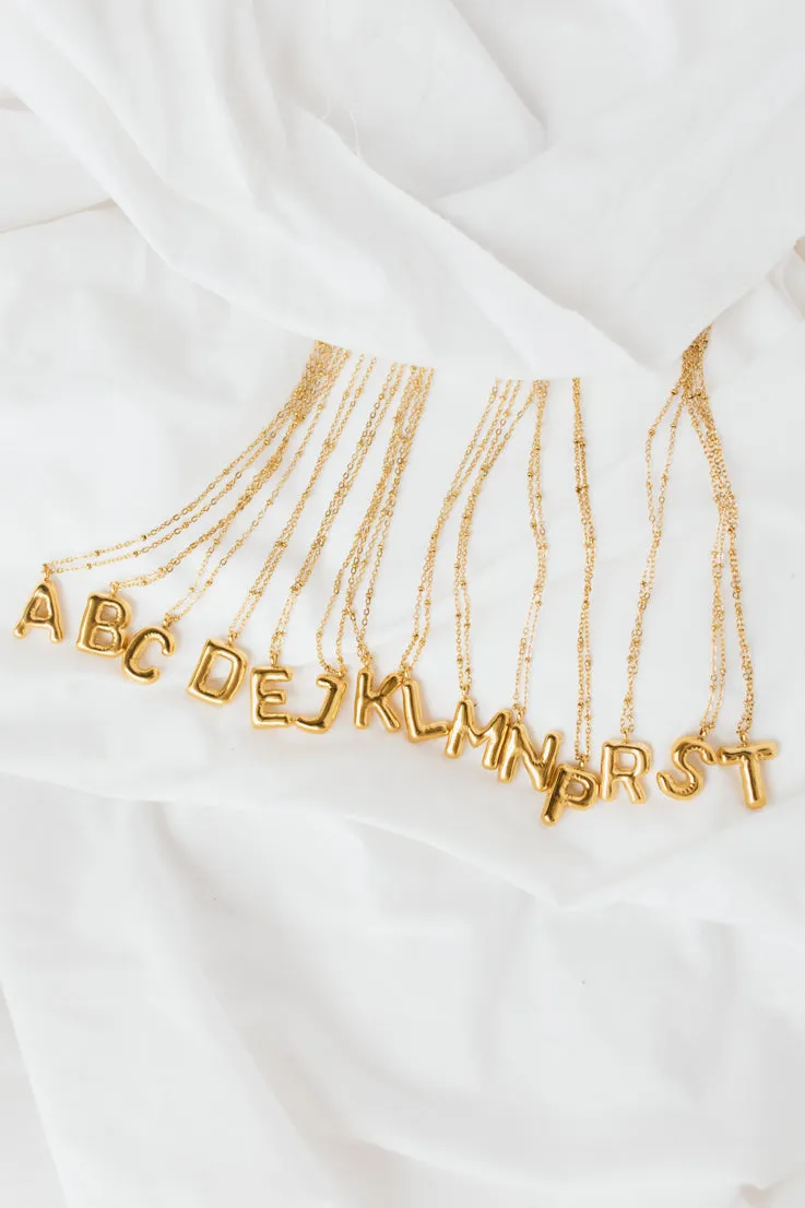 Daydreaming Initial Necklace