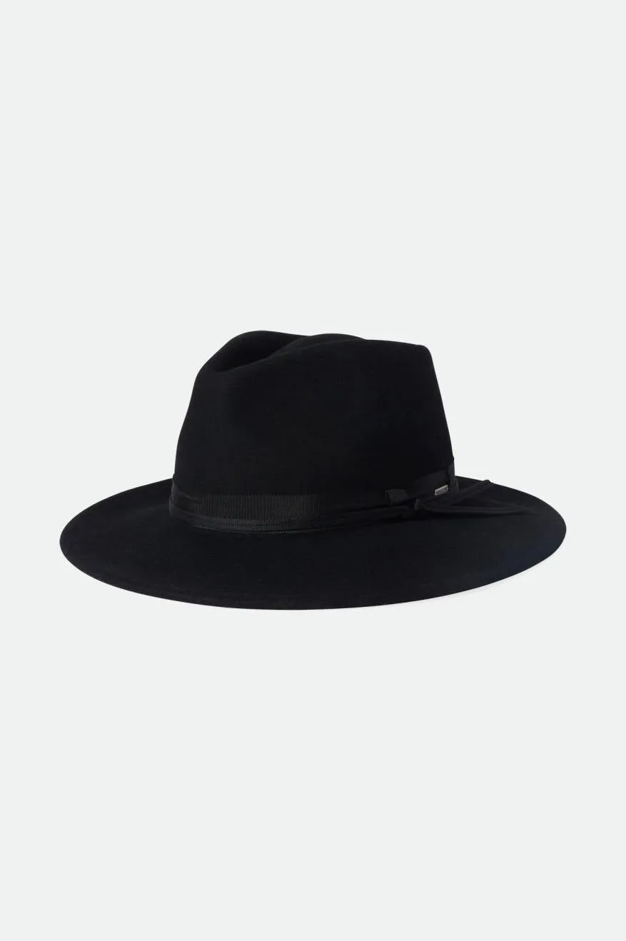 Dayton Convertabrim Rancher Hat - Black/Black Brixton