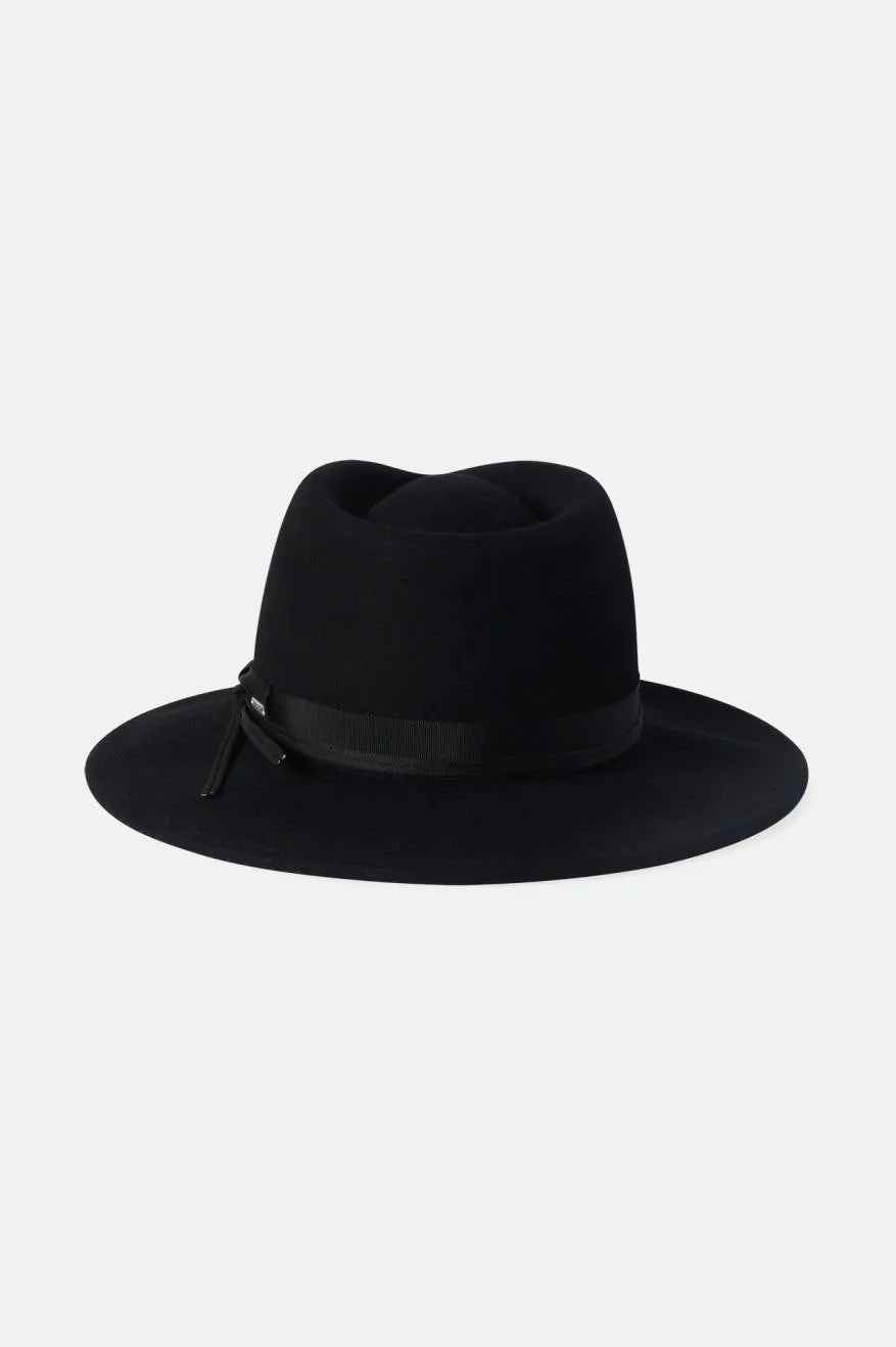 Dayton Convertabrim Rancher Hat - Black/Black Brixton