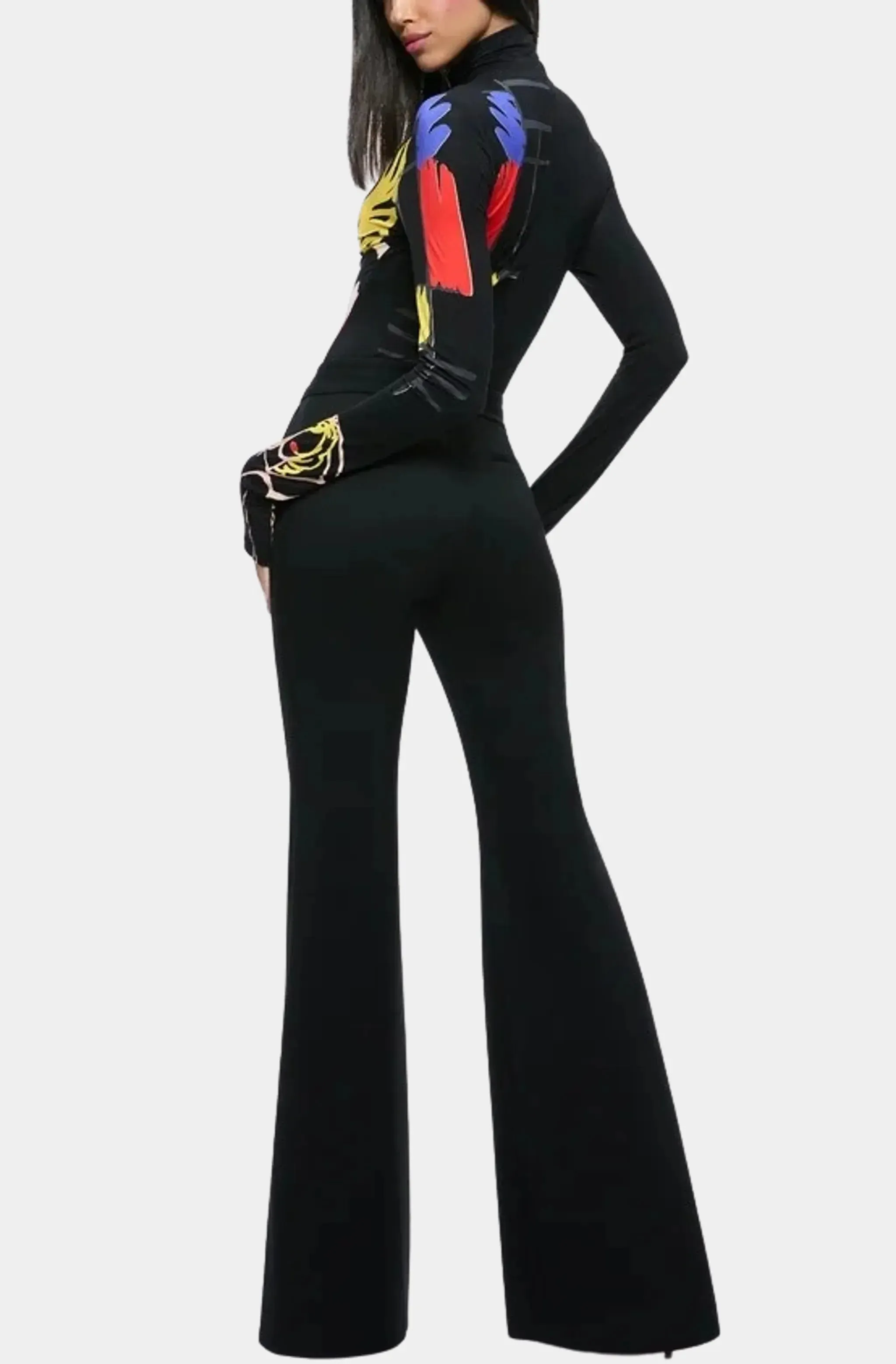 Delaina Long Sleeve Turtleneck Top