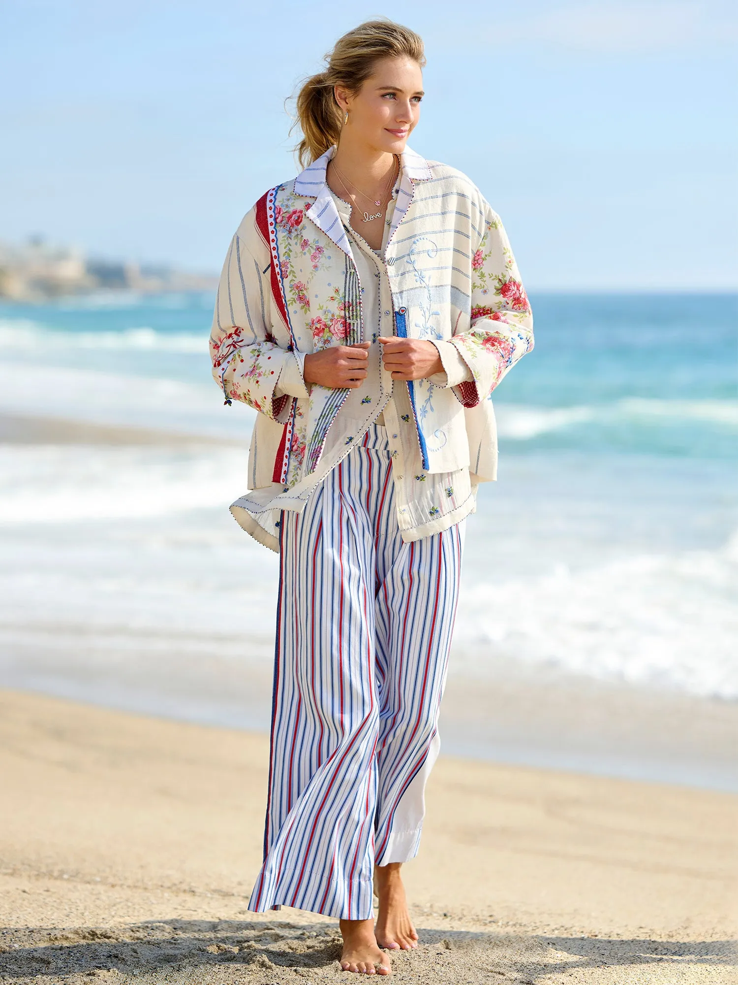 Delfi Patchwork Jacket
