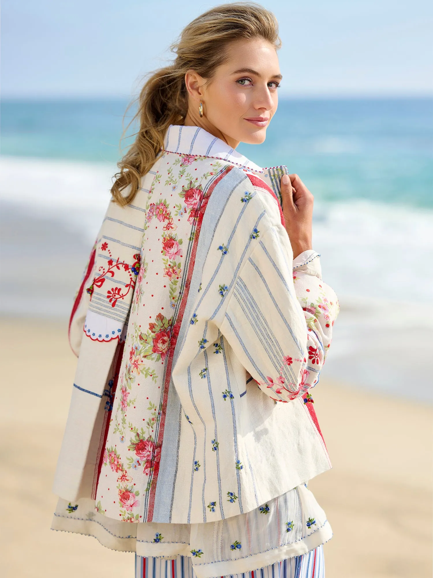 Delfi Patchwork Jacket
