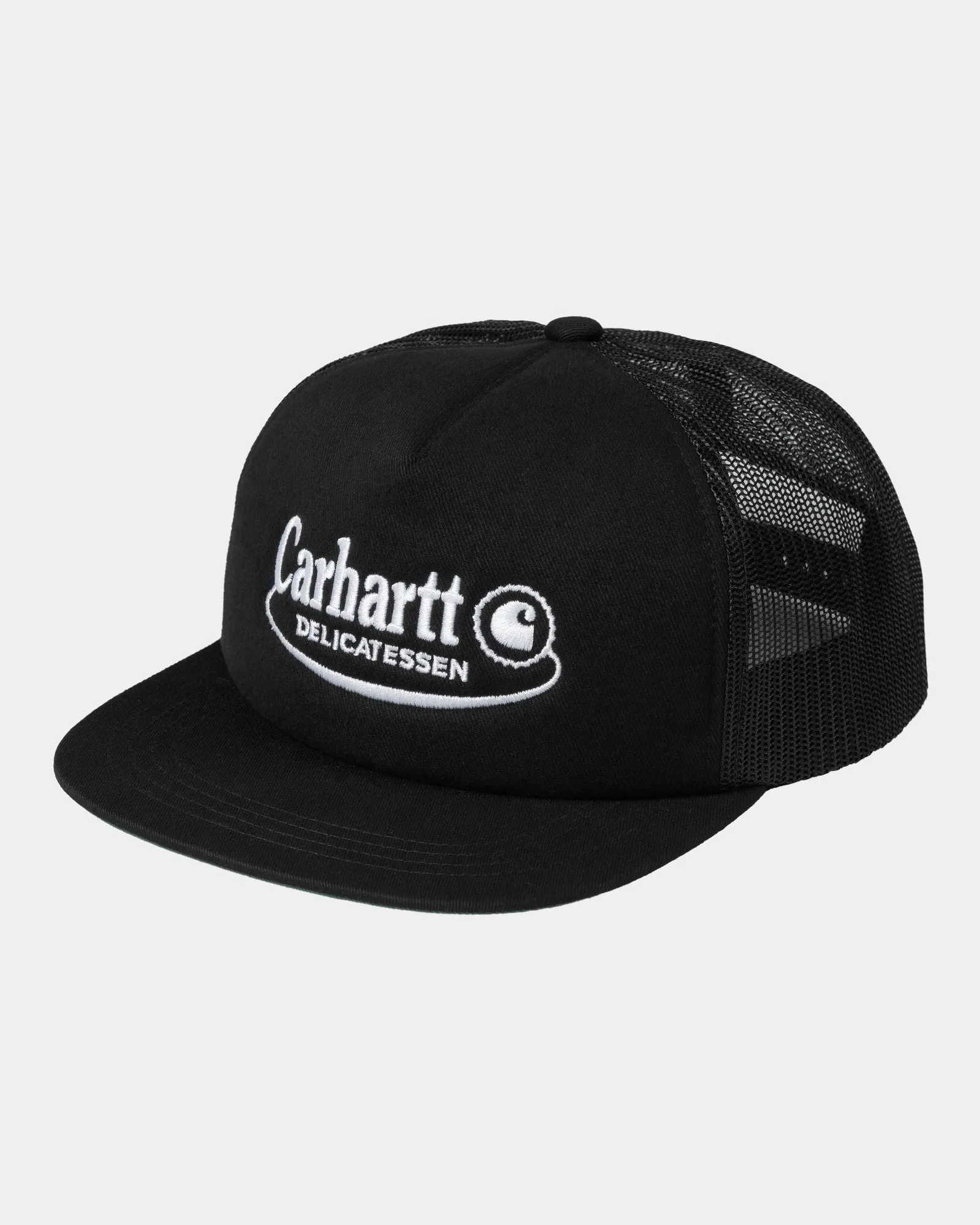 Delicatessan Trucker Cap | Black / Black Carhartt WIP
