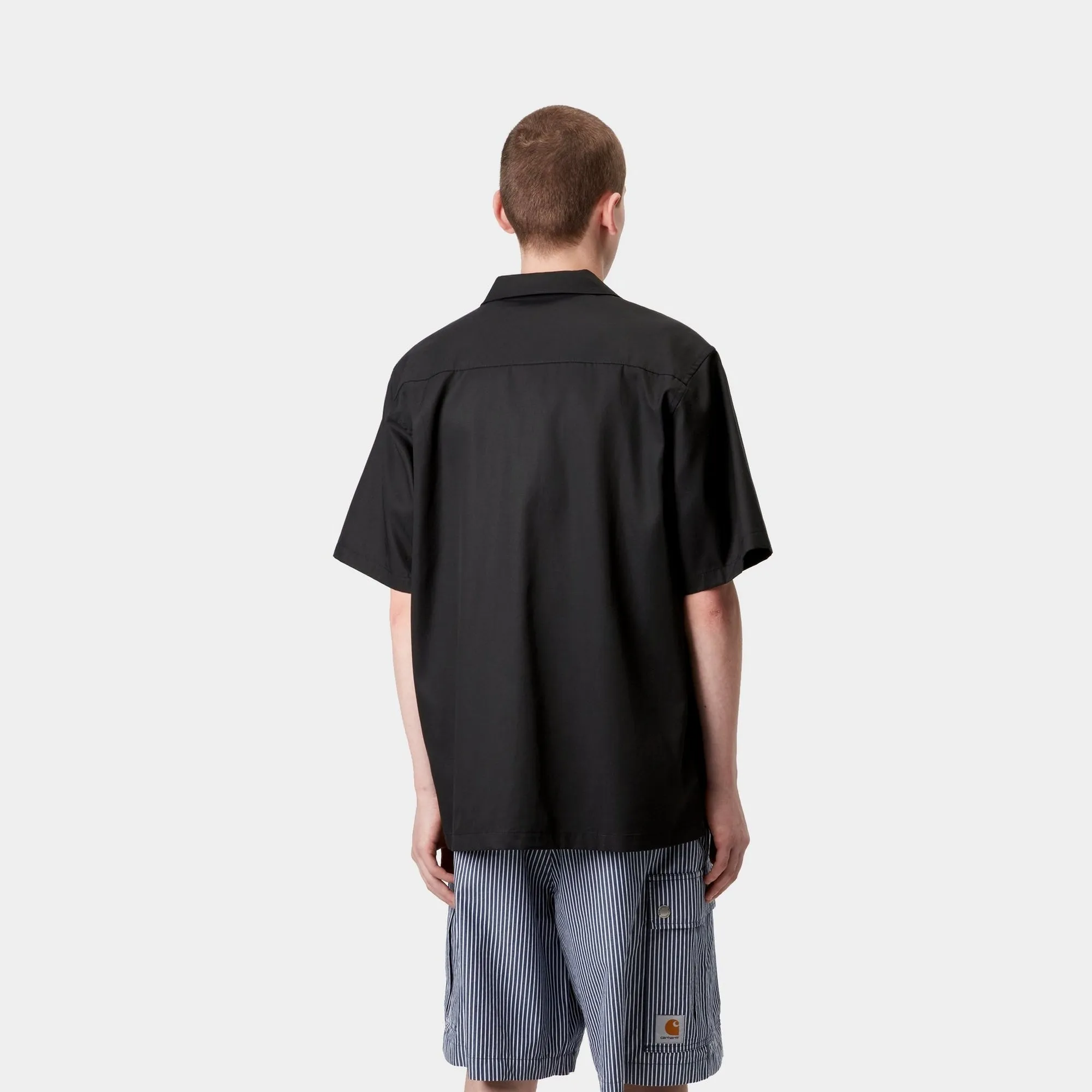 Delray Shirt | Black / White Carhartt WIP