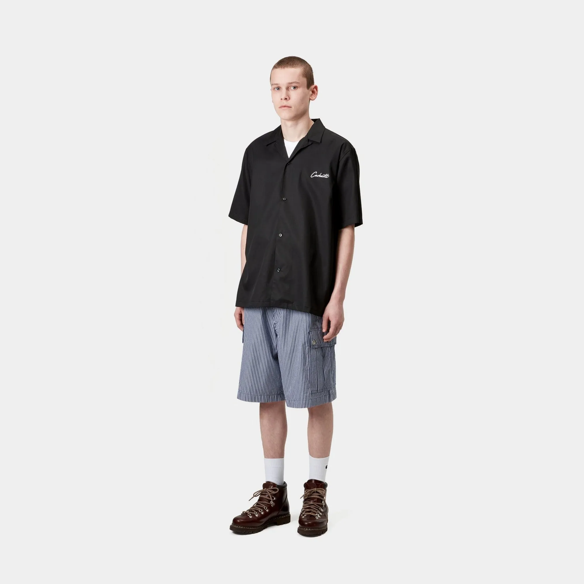 Delray Shirt | Black / White Carhartt WIP
