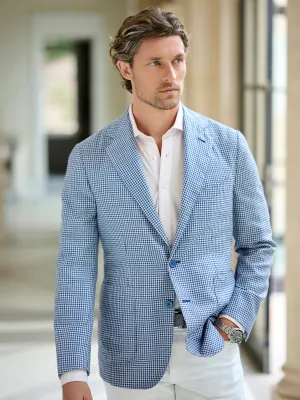 Deron Tattersall Check Blazer