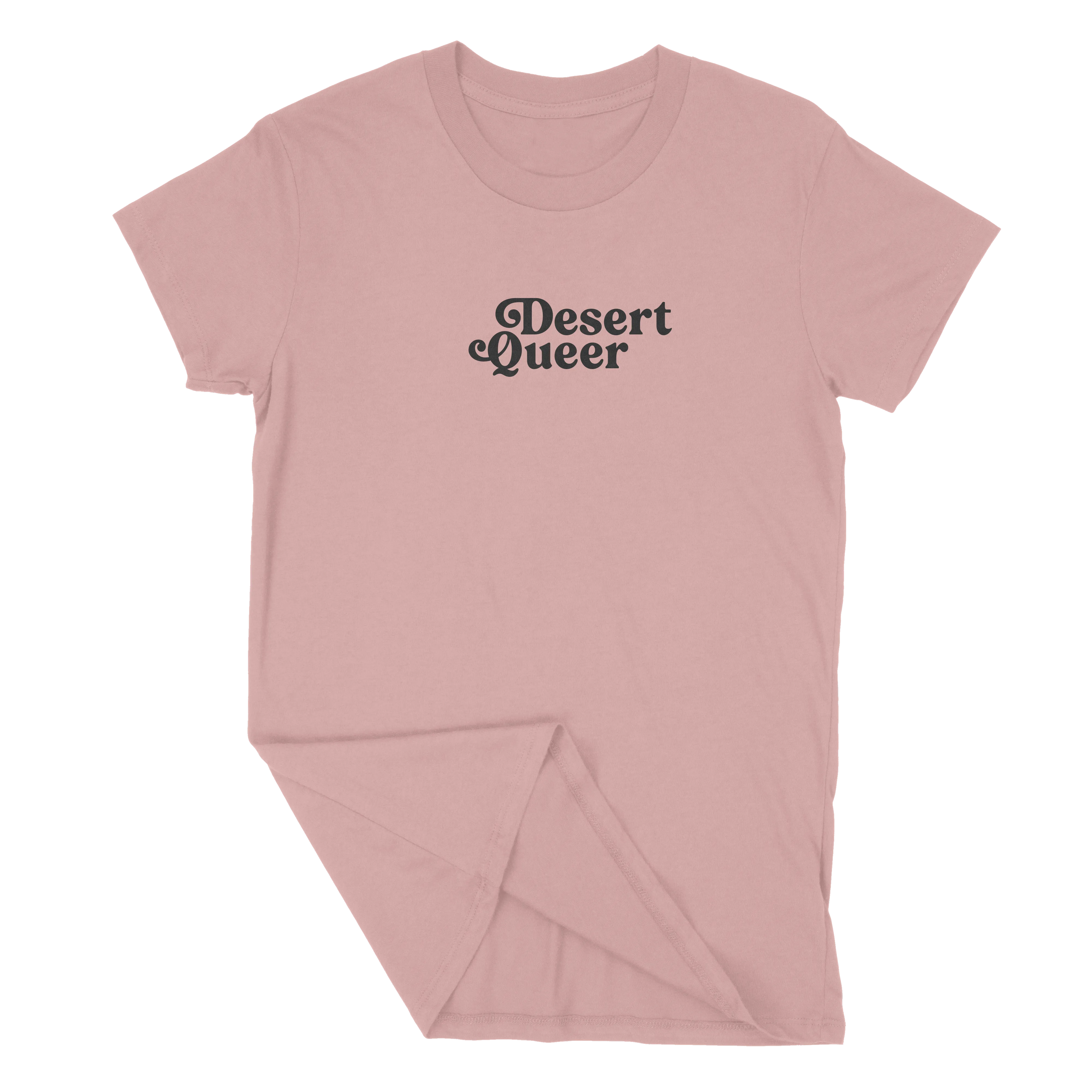 Desert Queer Tee in Desert Sand Pink