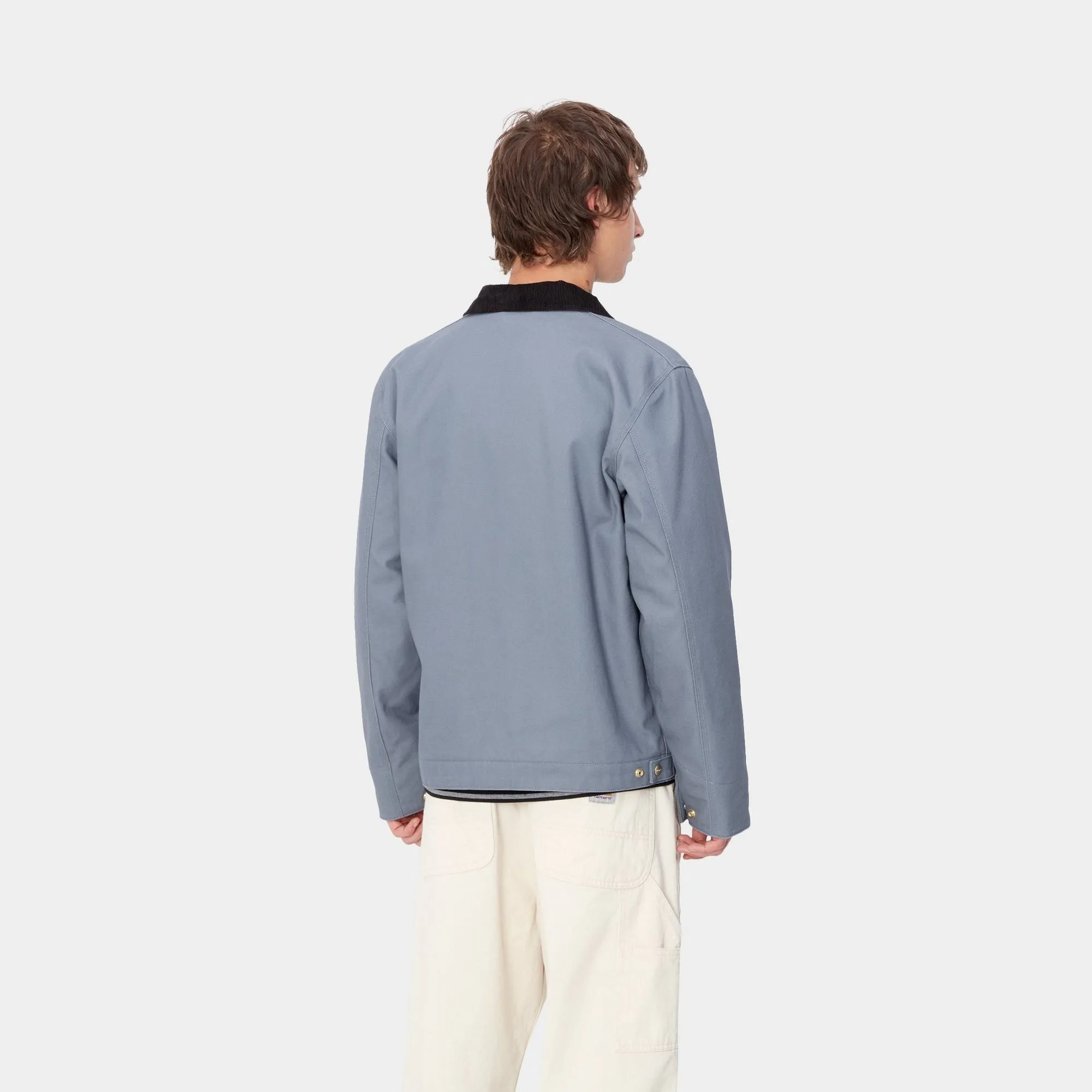 Detroit Jacket (Winter) | Dove Grey / Black (rigid) Carhartt WIP