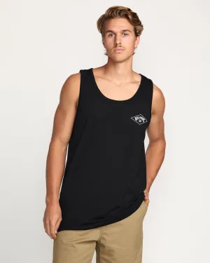 Diamond Arch Premium Tank - Black Billabong