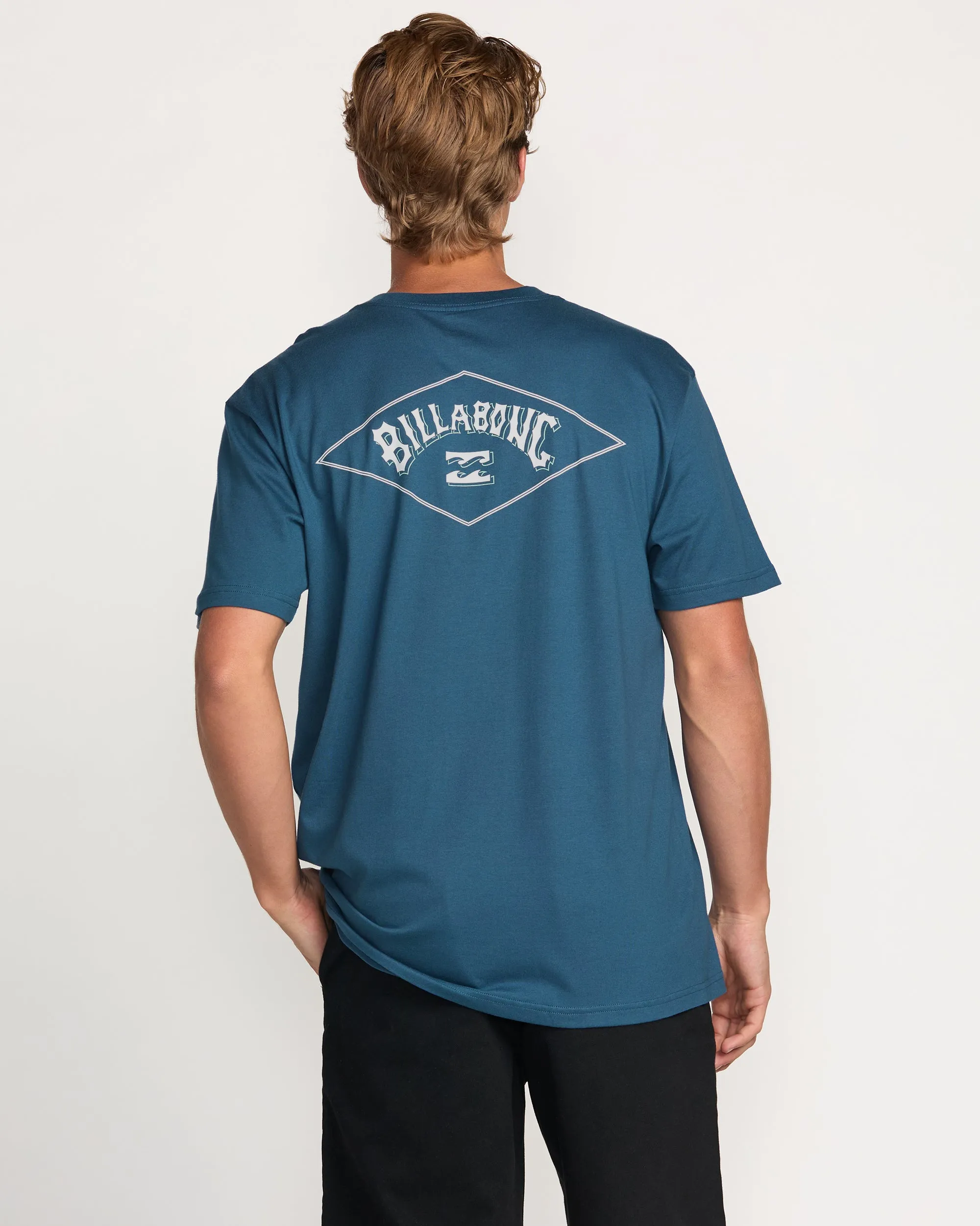 Diamond Arch Premium Tee - Deep Blue Billabong
