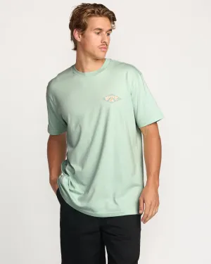 Diamond Arch Premium Tee - Seafoam Billabong