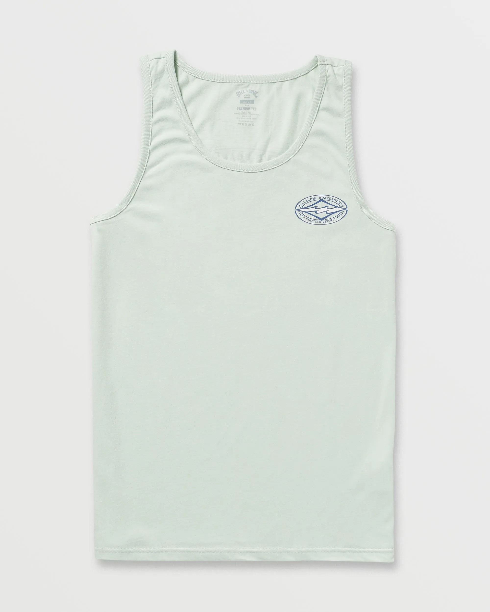 Diamond Vision Premium Tank - Ash Blue Billabong